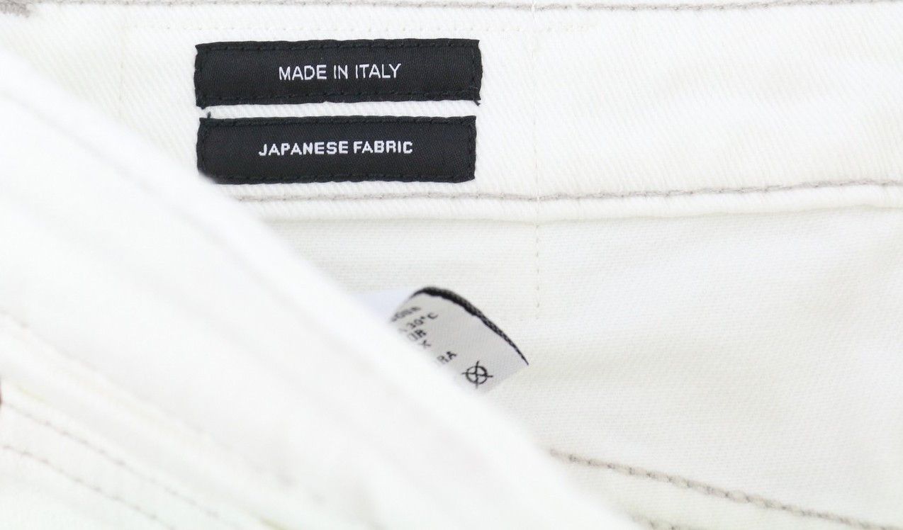 R13 KICK FIT 26 Bale White Flared Cropped Denim Jeans 86193 Size 26" / US 2 / IT 38 - 11 Thumbnail
