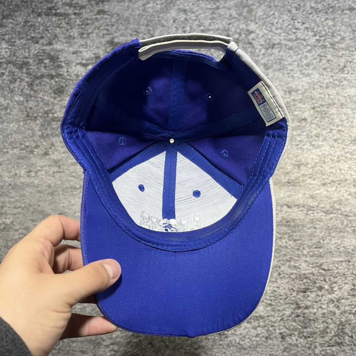 NFL Vintage 90s Detroit Lions Blue Embroidered Logo NFL Hat Size ONE SIZE - 4 Thumbnail