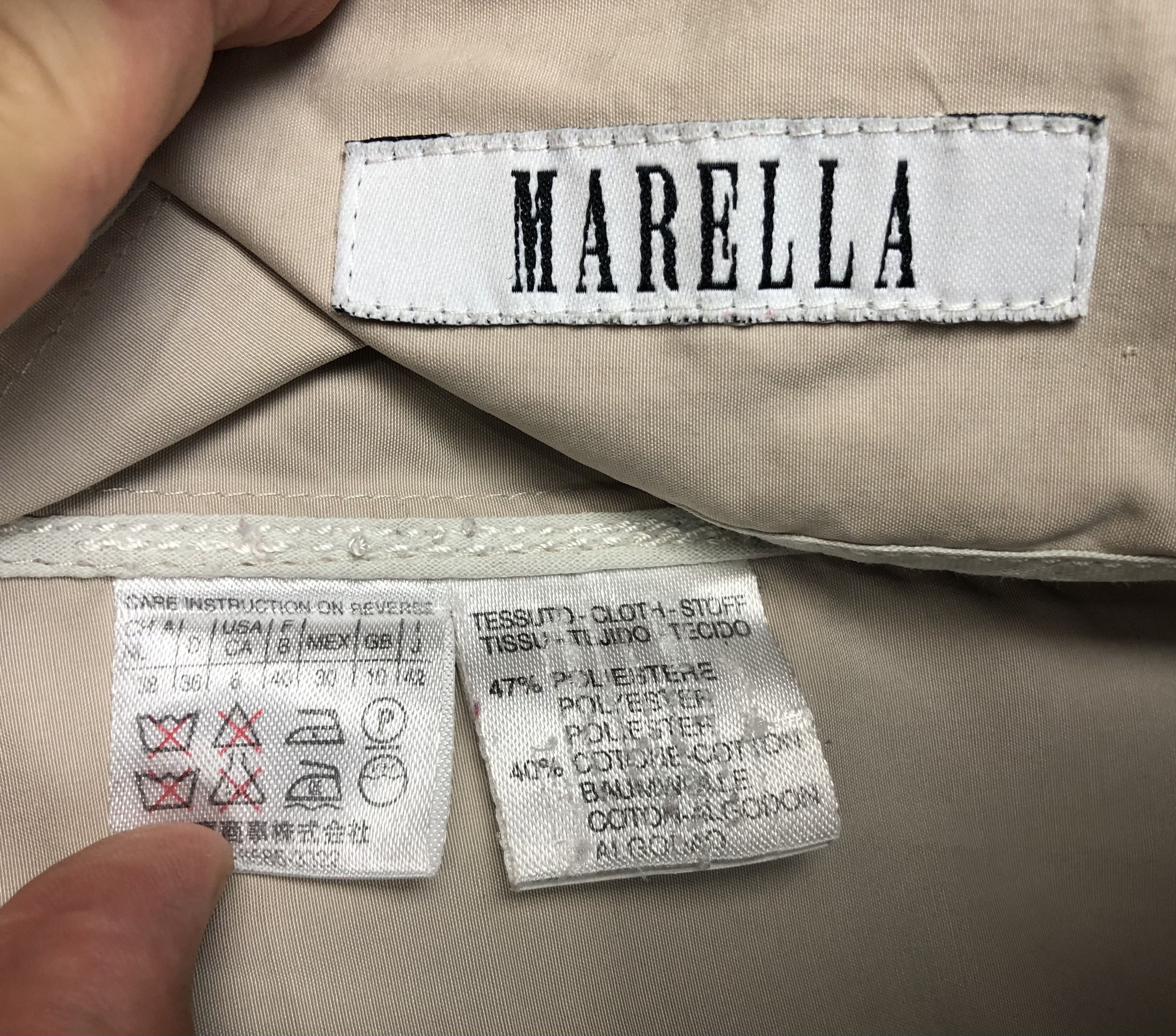 Marella Marella by Max Mara Jacket Beige size US6 Size M / US 6-8 / IT 42-44 - 10 Thumbnail