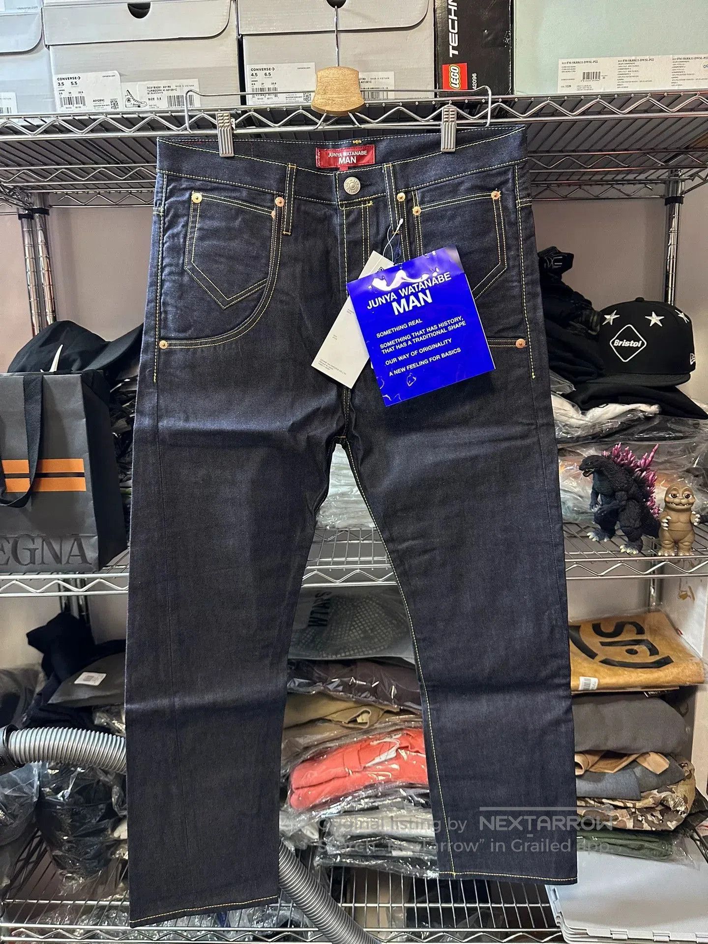 Junya Watanabe junya watanabe man cdg classic design jeans. Size US 34 / EU 50 - 1 Thumbnail