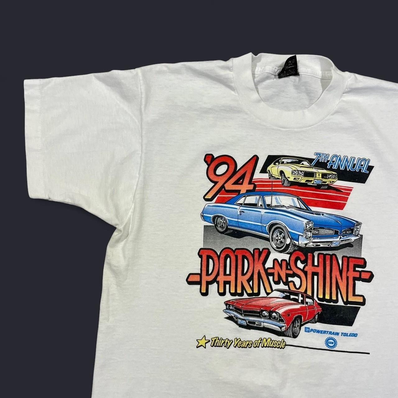 Vintage Vintage 1994 Park-N-Shine Toledo Muscle Car T-Shirt Size US L / EU 52-54 / 3 - 2 Thumbnail