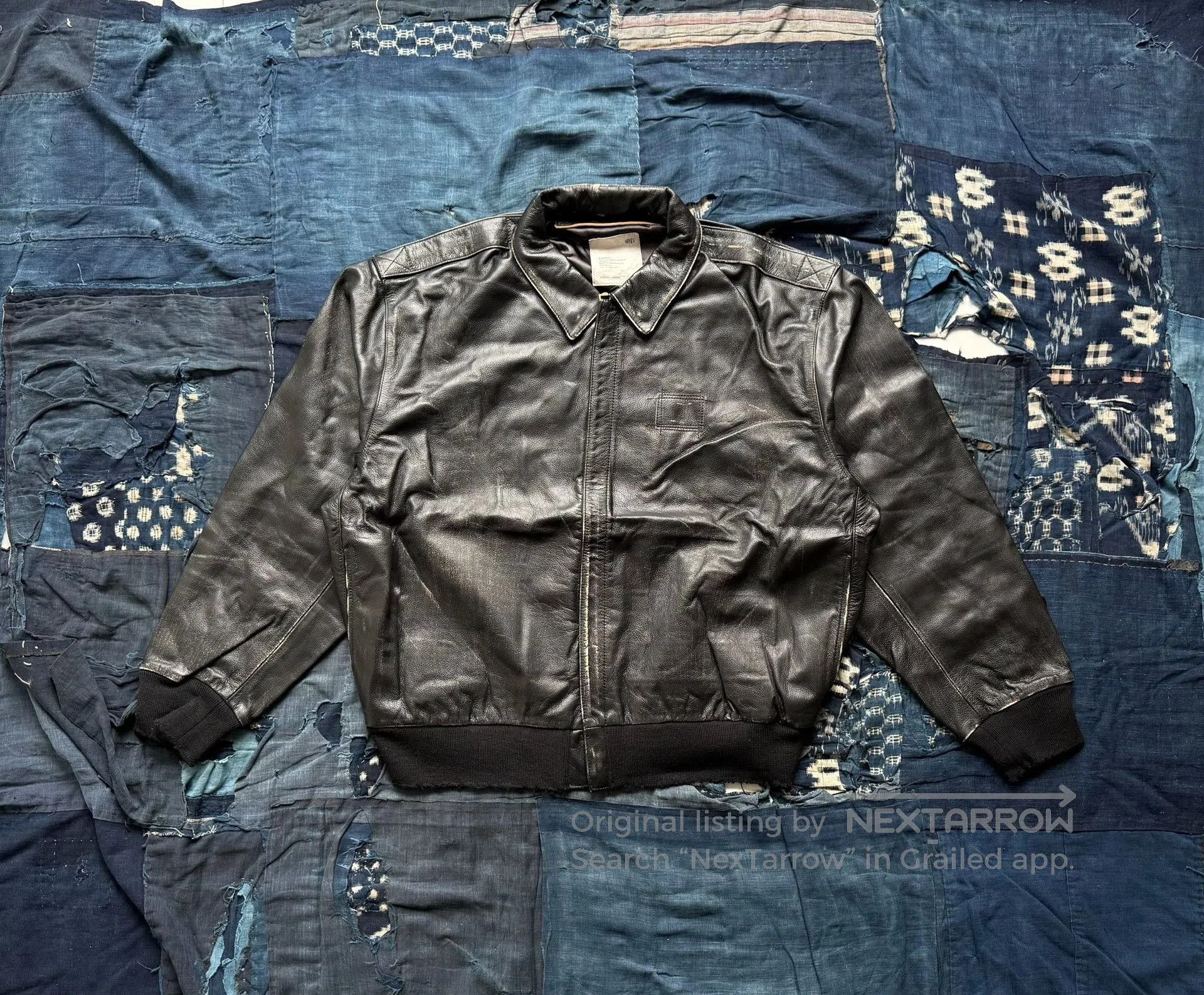 Other MADNESS Leather A2 Aviator Jacket. Size US L / EU 52-54 / 3 - 1 Thumbnail