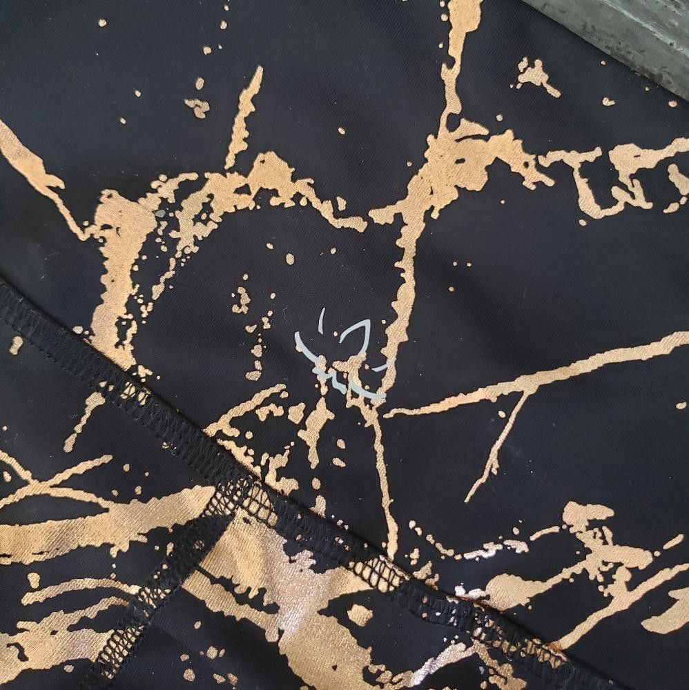 Designer Black Lost Your Marbles BY High Waisted Legging Size 28" / US 6 / IT 42 - 3 Thumbnail