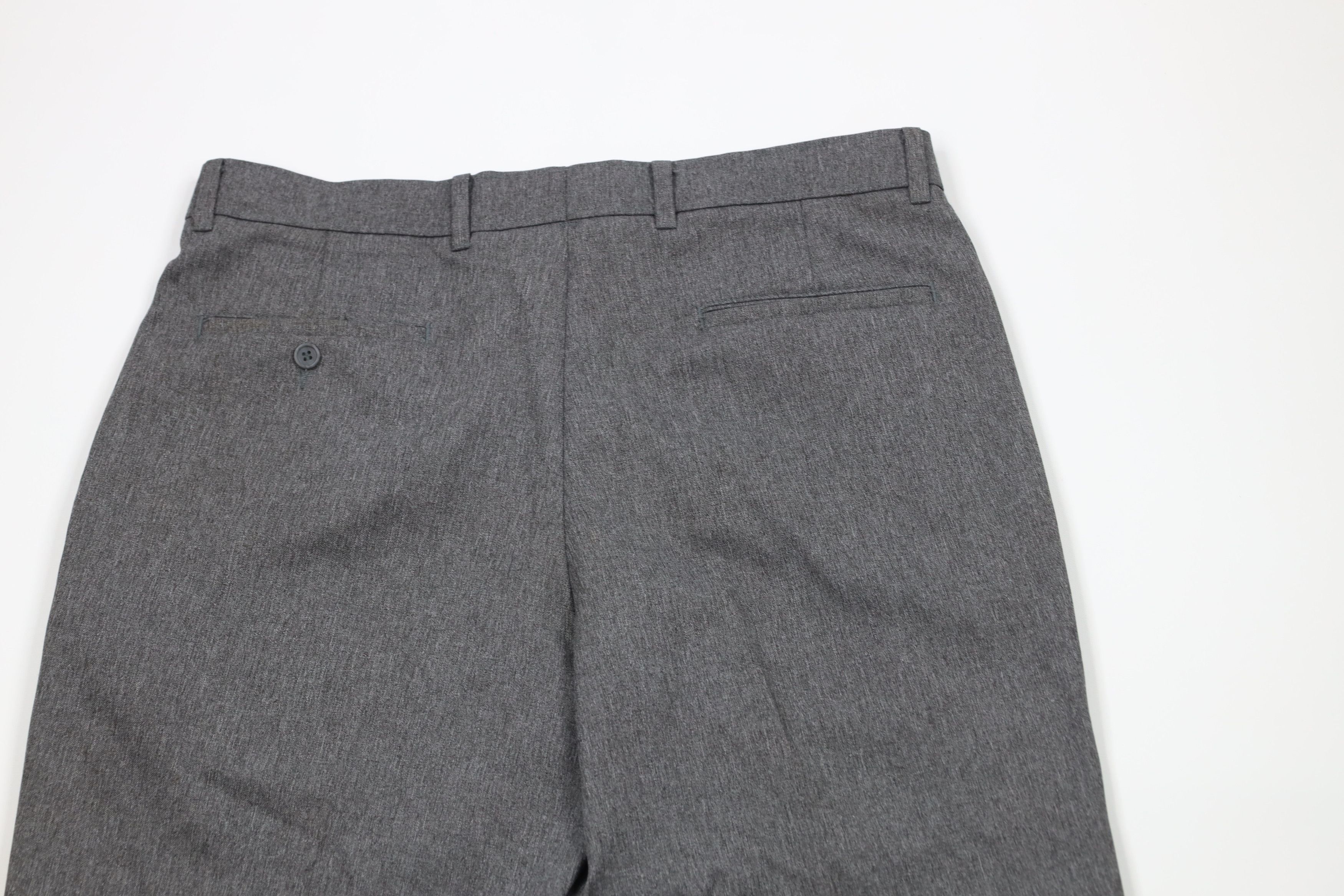 Levi's × Vintage Vintage Y2K 2004 Levis Knit Wide Leg Chino Pants Gray Size US 36 / EU 52 - 13 Thumbnail