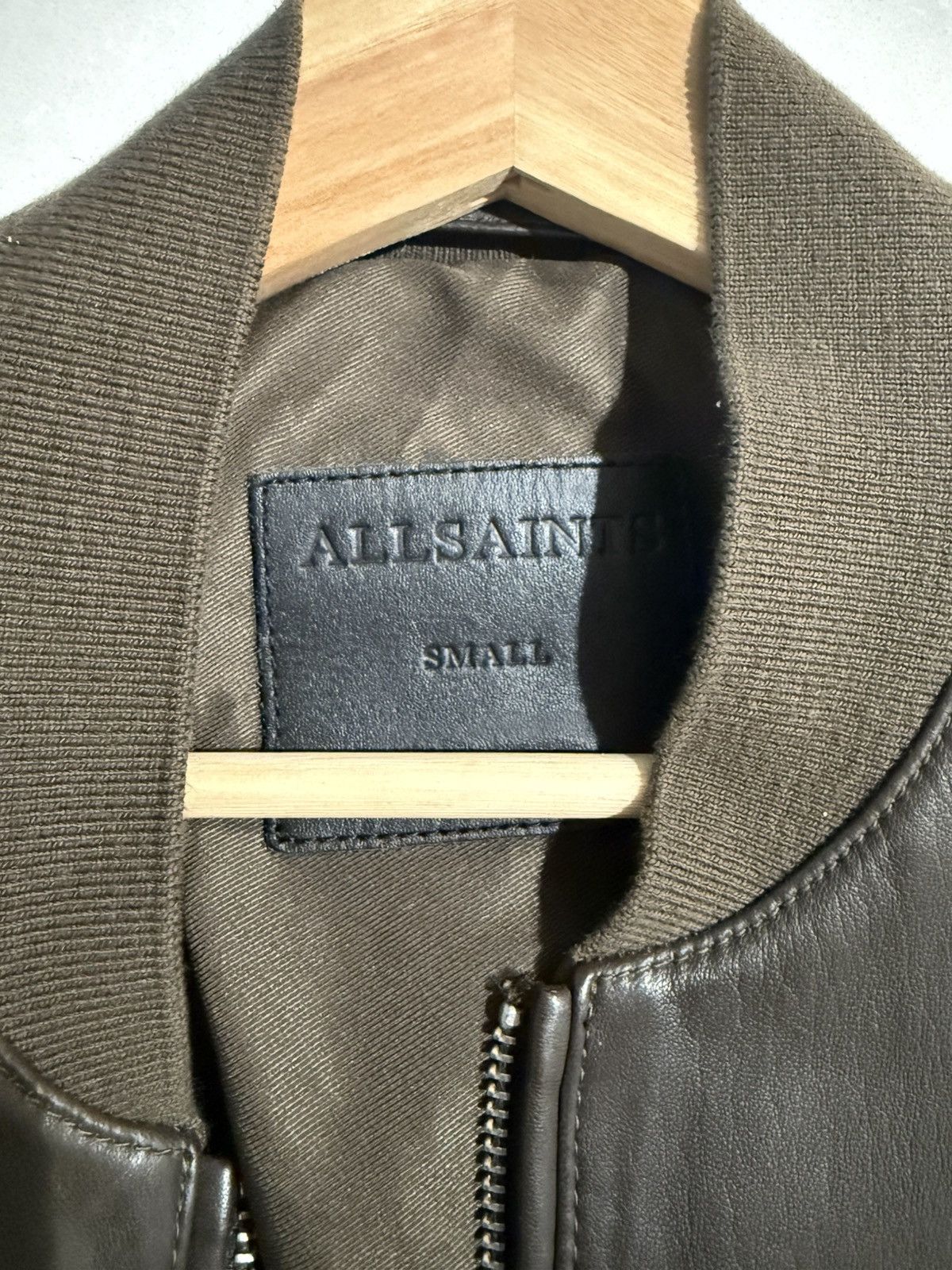 Allsaints AllSaints Lamb Skin Cafe Racer Size US S / EU 44-46 / 1 - 2 Thumbnail