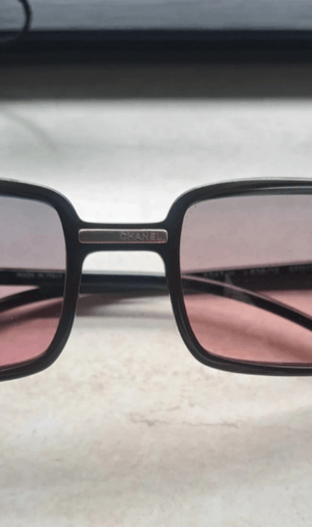 Chanel CHANEL Sunglasses 5047 Mask Rimless Rhinestone 4017 Vintage Size ONE SIZE - 2 Thumbnail