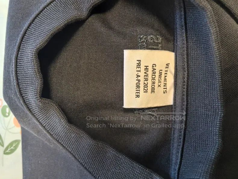 Vetements Vetements Long Sleeve Size US L / EU 52-54 / 3 - 3 Thumbnail