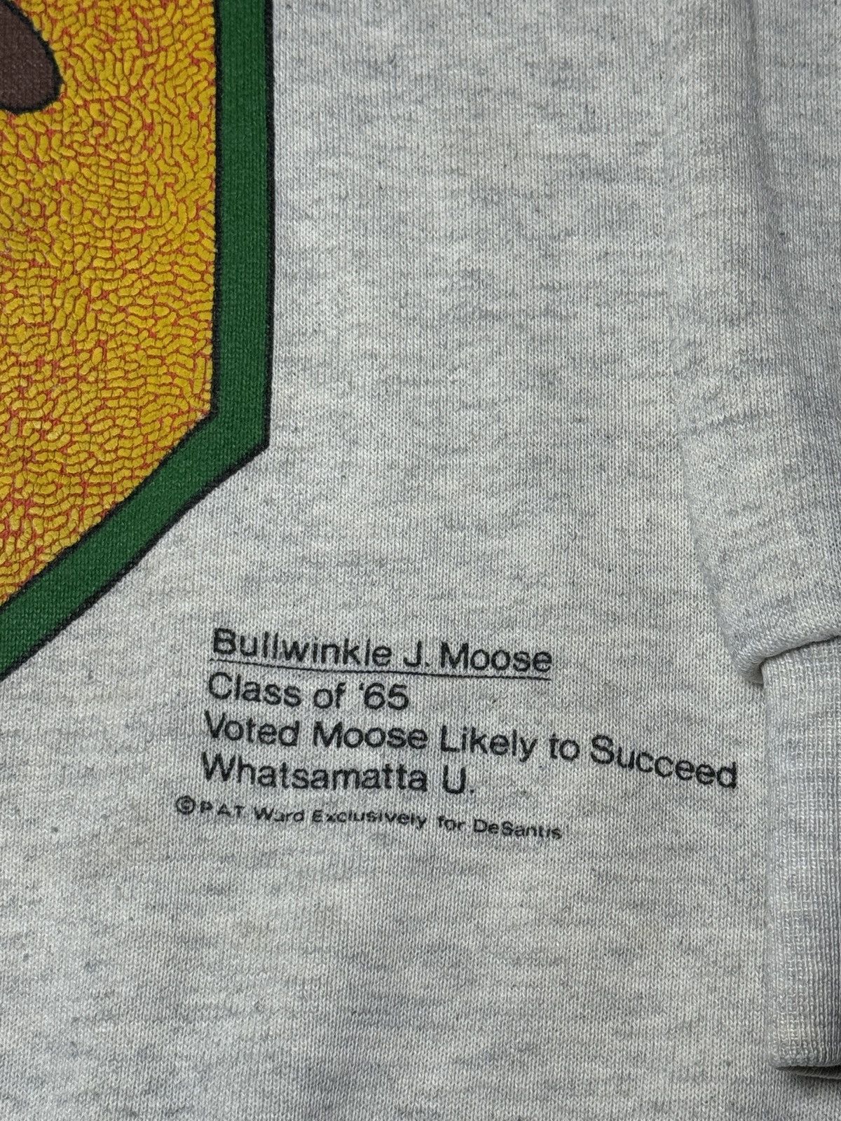 Vintage Vintage 80s 90s Rocky And Bullwinkle S/M Cartoon Crewneck Size M / US 6-8 / IT 42-44 - 3 Thumbnail