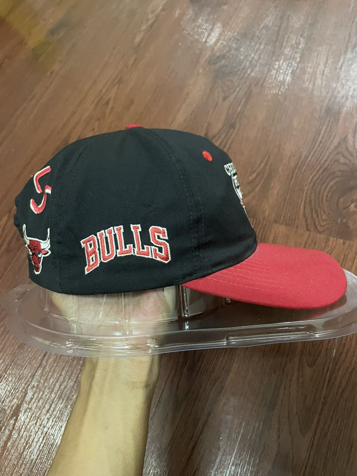 Vintage Vintage 90's Chicago Bulls Snapback Twin Enterprise NBA Size ONE SIZE - 2 Thumbnail