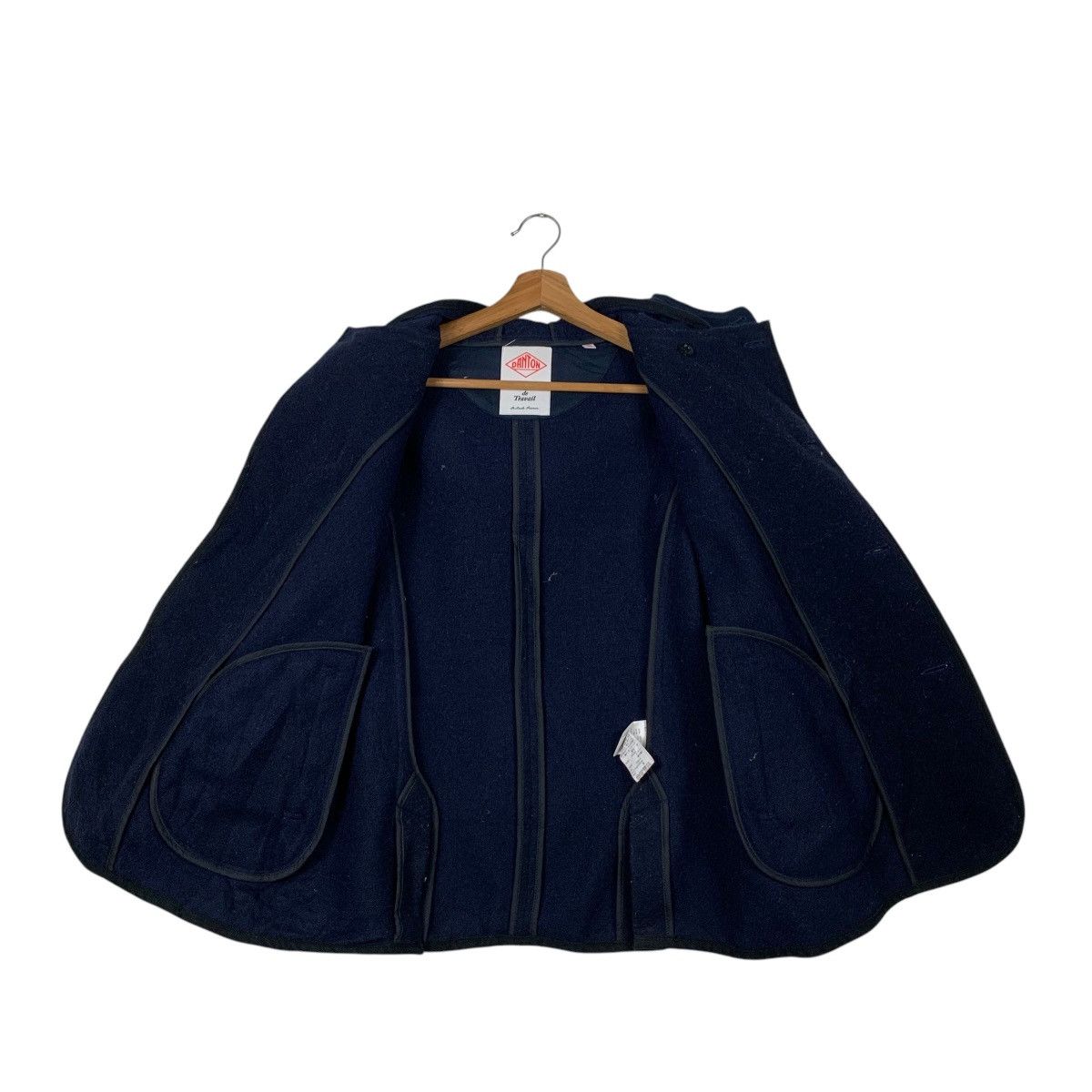 Danton Vintage DANTON Double Breasted Wool Coat Jacket #2080-C91 Size US M / EU 48-50 / 2 - 9 Thumbnail
