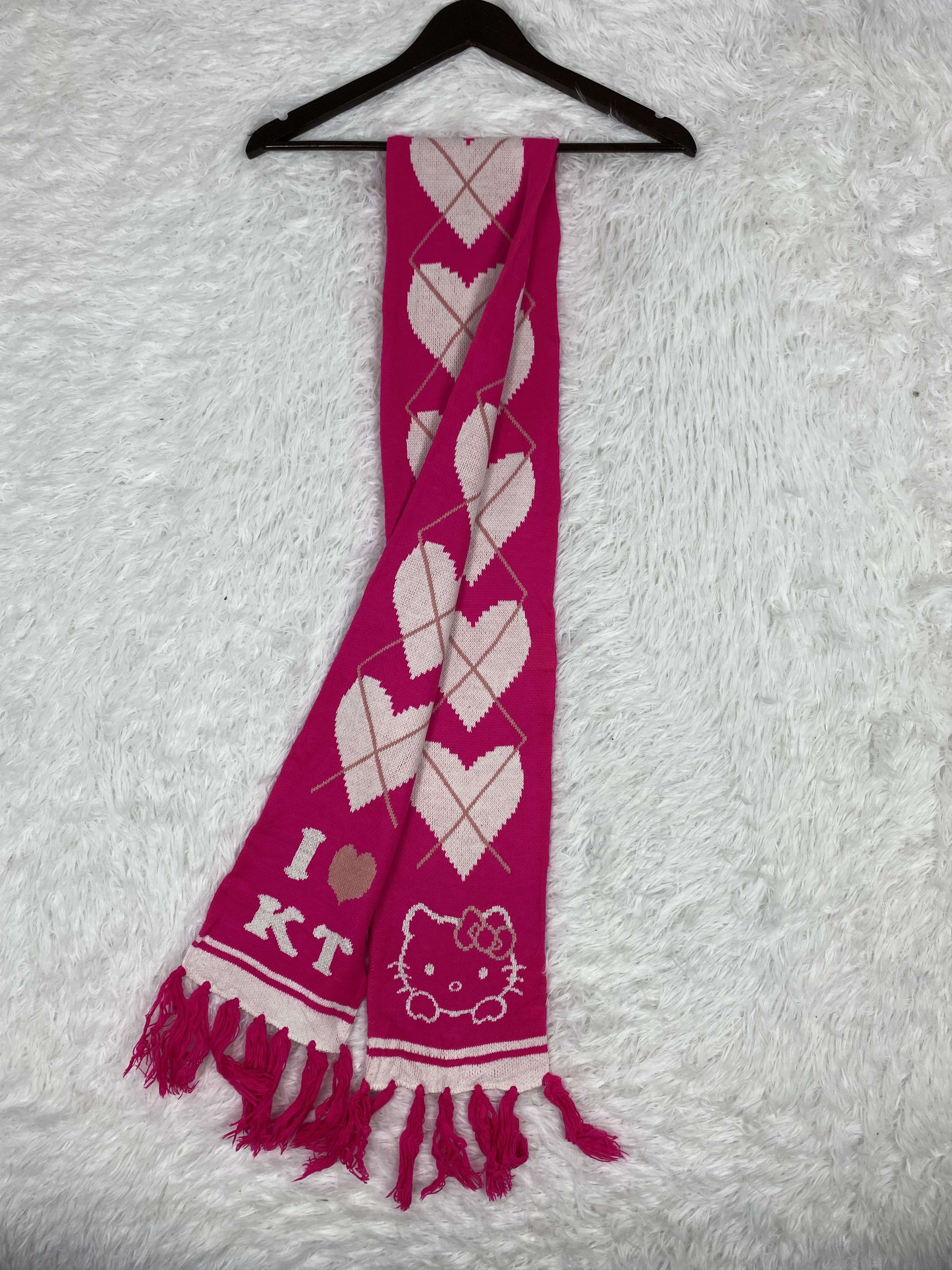 Cartoon Network Vintage Hello Kitty Scarf / Muffler Neckwear PM0195 Size ONE SIZE - 7 Thumbnail
