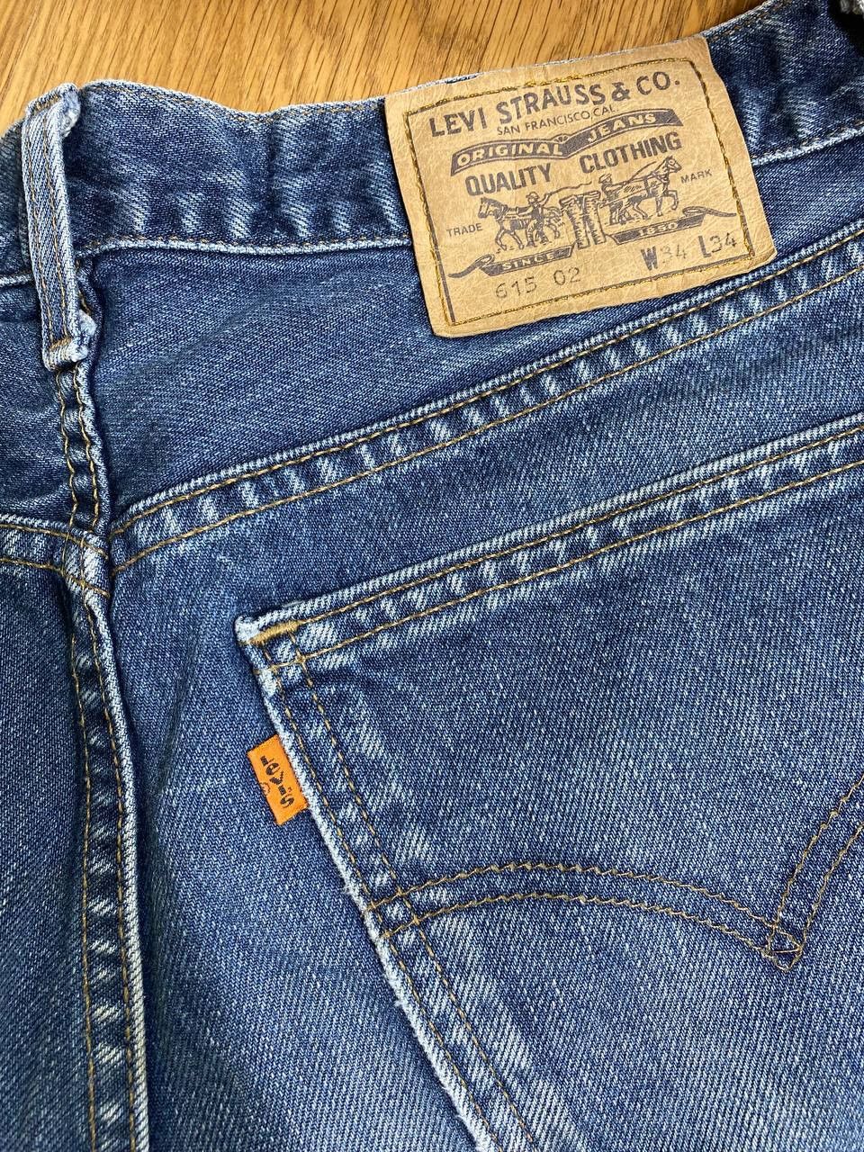Levi's Vintage 90s Levis 515 Faded Wash Distressed Baggy Jeans Size US 34 / EU 50 - 6 Thumbnail
