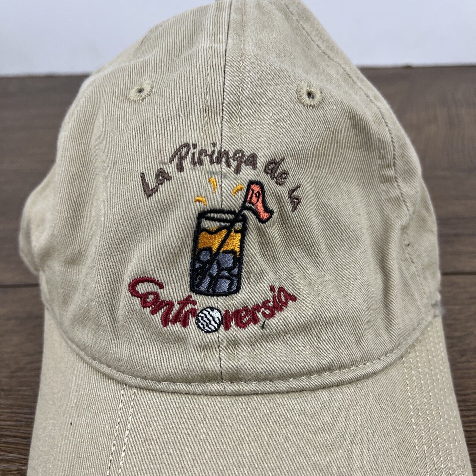 Other La Piringa De La Hat Controversia Tan Brown Hat Adjustable A Size ONE SIZE - 6 Thumbnail