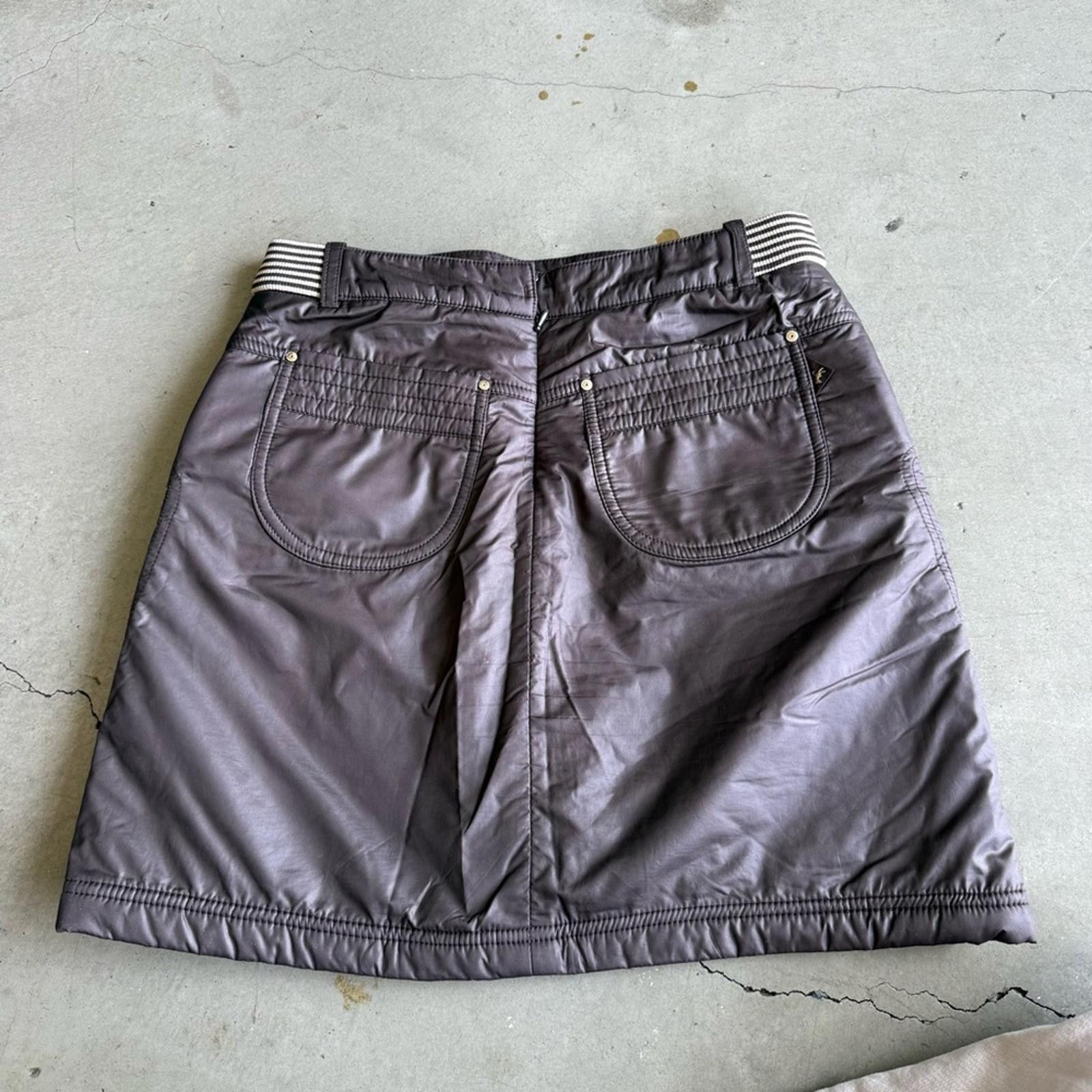 Other JDX / Women’s Quilted Winter Golf Skirt / Brown Size 28" / US 6 / IT 42 - 4 Thumbnail