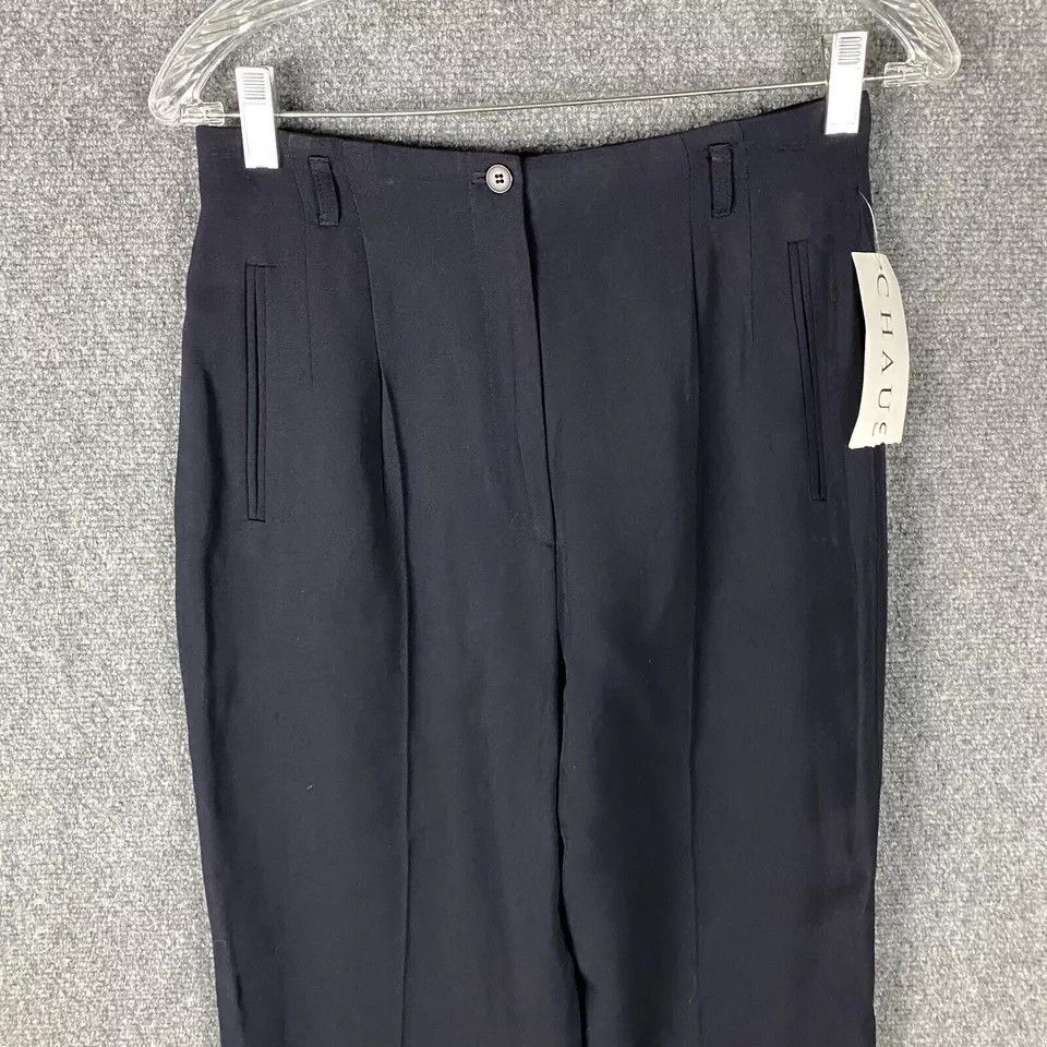 Other Chaus Pants Women's Size 6 Trousers NWD Rayon Wool Blend Size 28" / US 6 / IT 42 - 2 Thumbnail