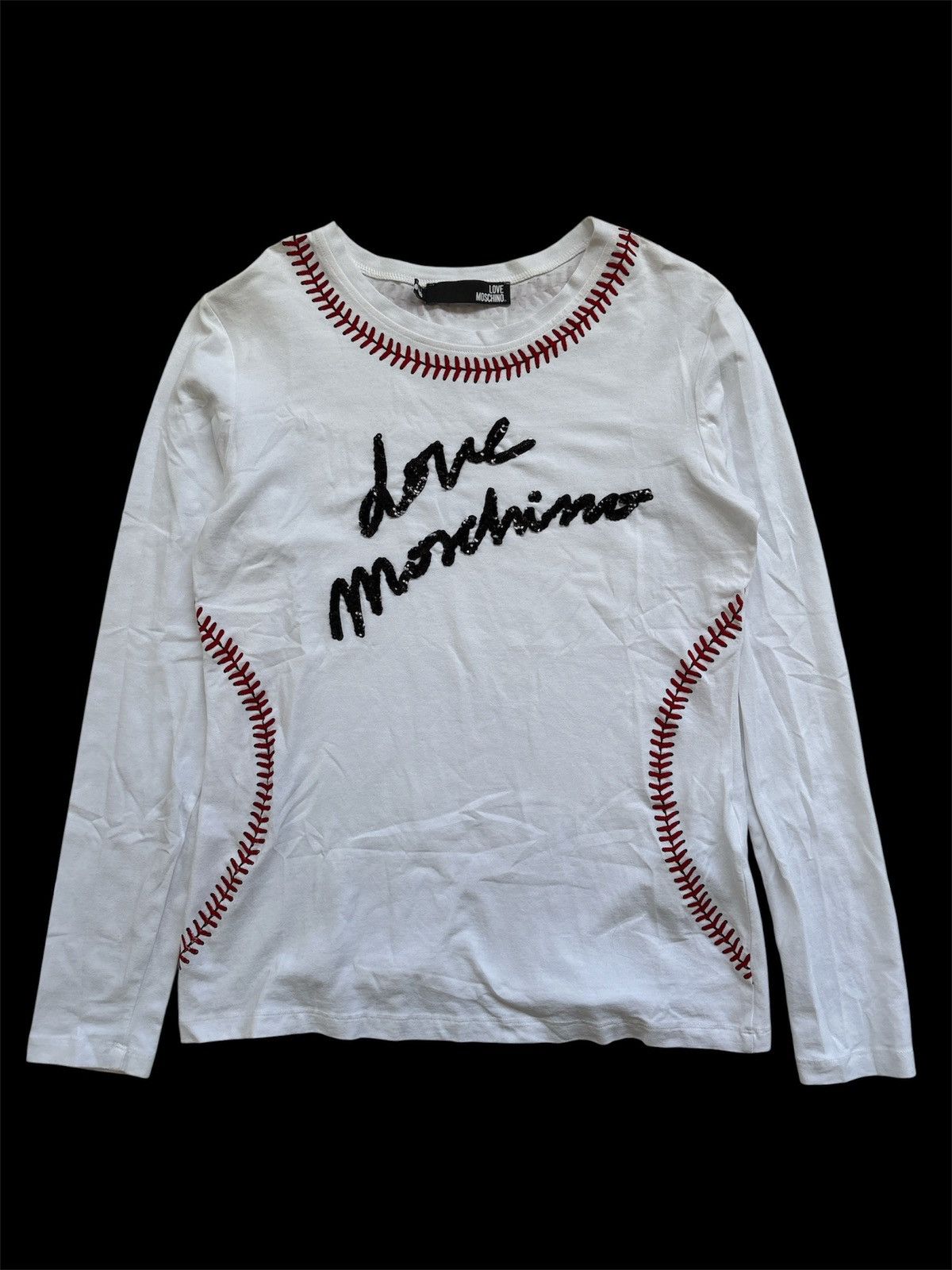 Jeremy Scott Moschino Era Baseball T-shirt Size US S / EU 44-46 / 1 - 1 Thumbnail
