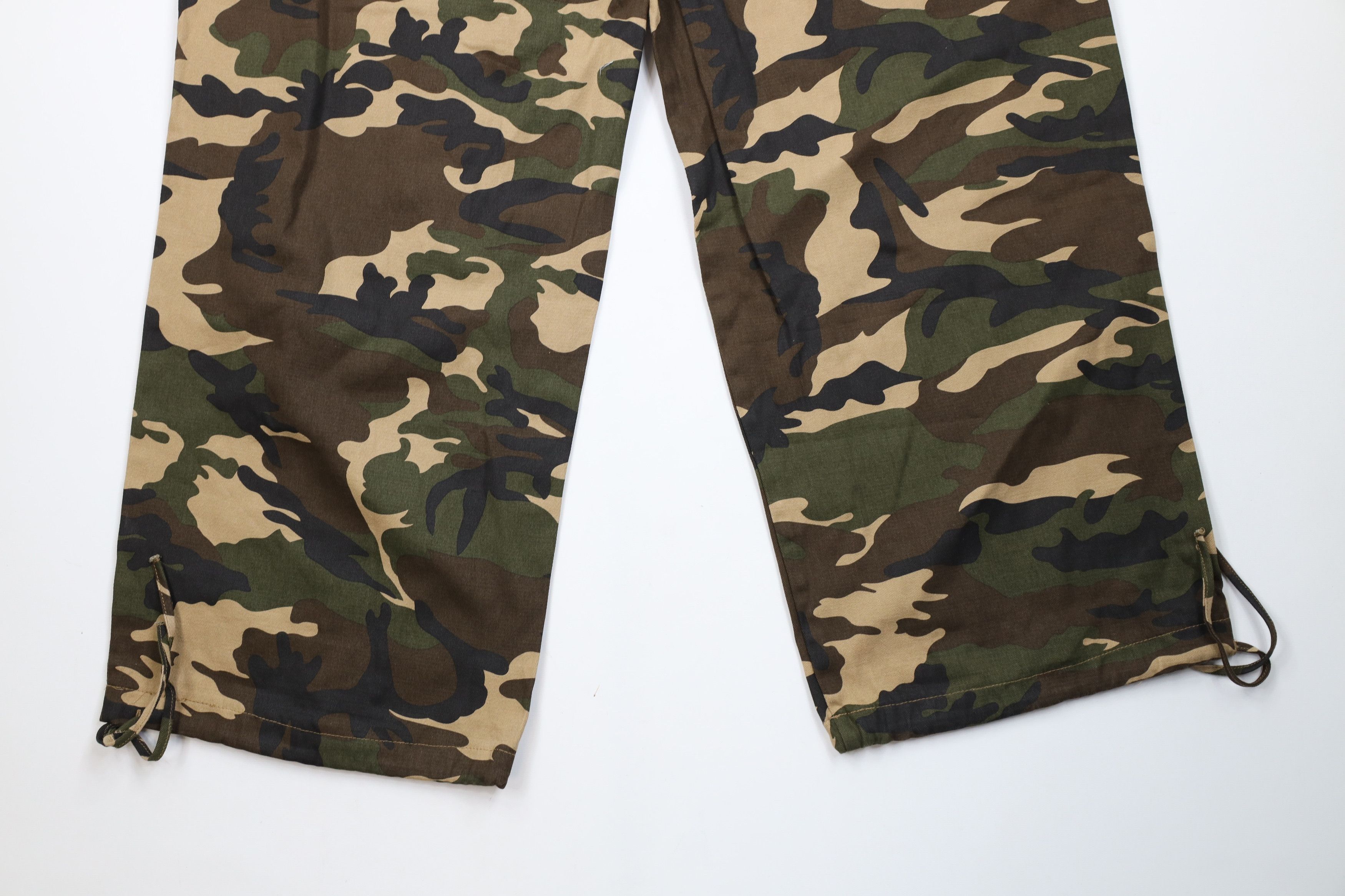 Vintage Vintage 90s Y2K Streetwear Baggy Wide Leg Cargo Pants Size US 36 / EU 52 - 11 Thumbnail
