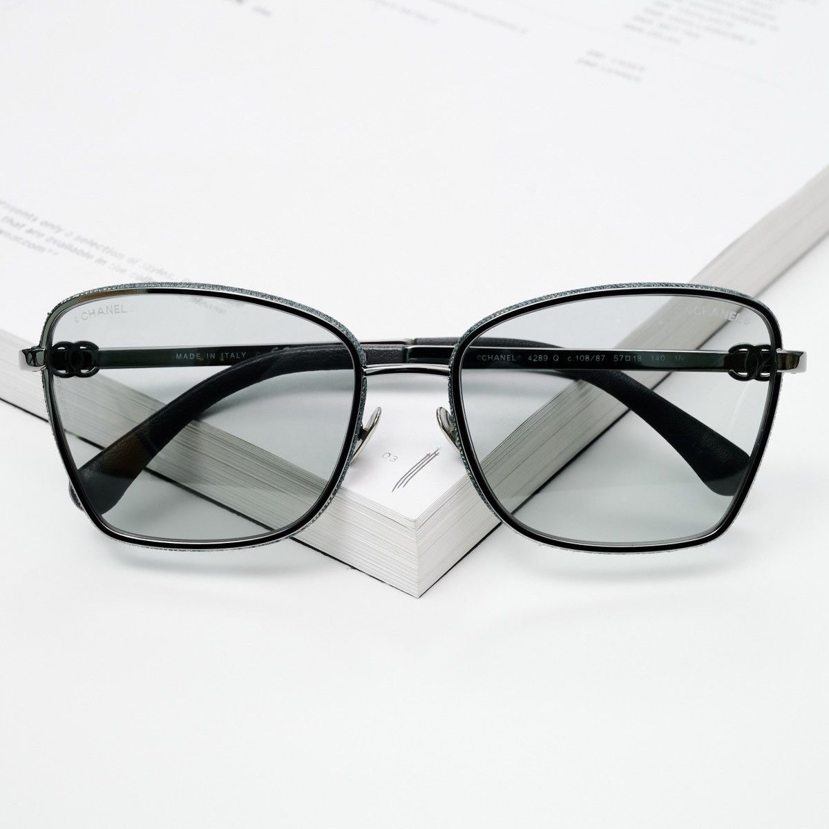Chanel CHANEL 0CH4289Q C10887 SUNGLASSES Size ONE SIZE - 6 Thumbnail
