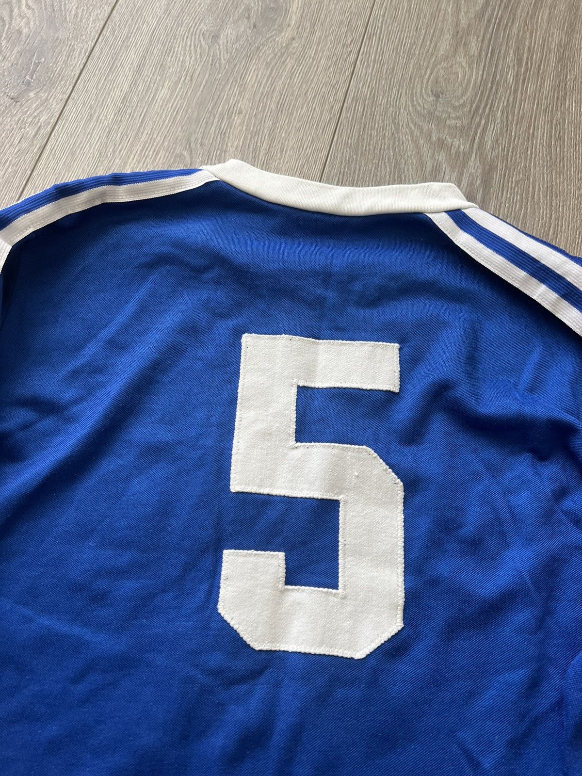Adidas Vintage 80s Adidas Long Sleeve Jersey Made in West Germany Size US M / EU 48-50 / 2 - 15 Thumbnail