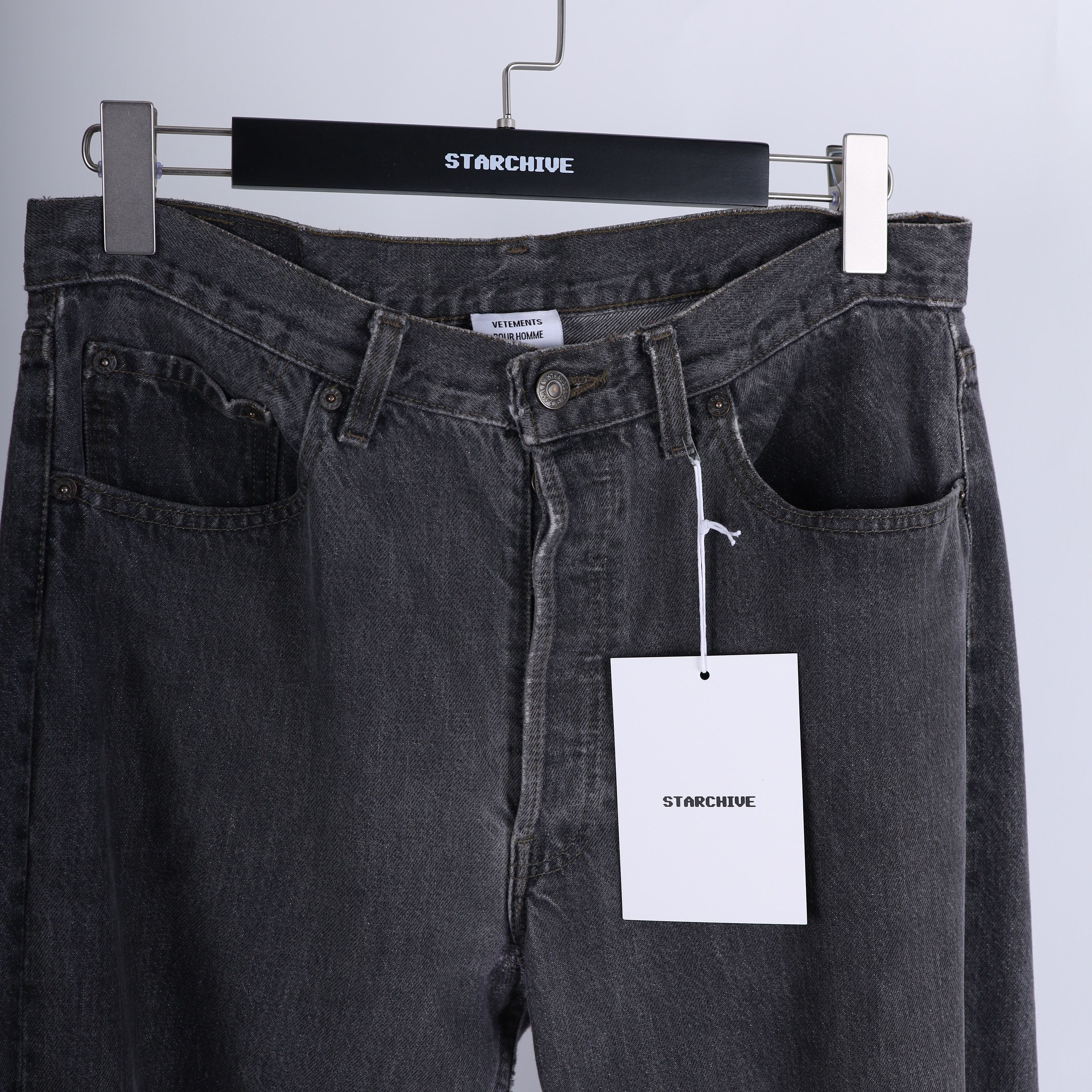 Vetements Vetements Black LEVIS SZ 32 Size US 32 / EU 48 - 4 Thumbnail