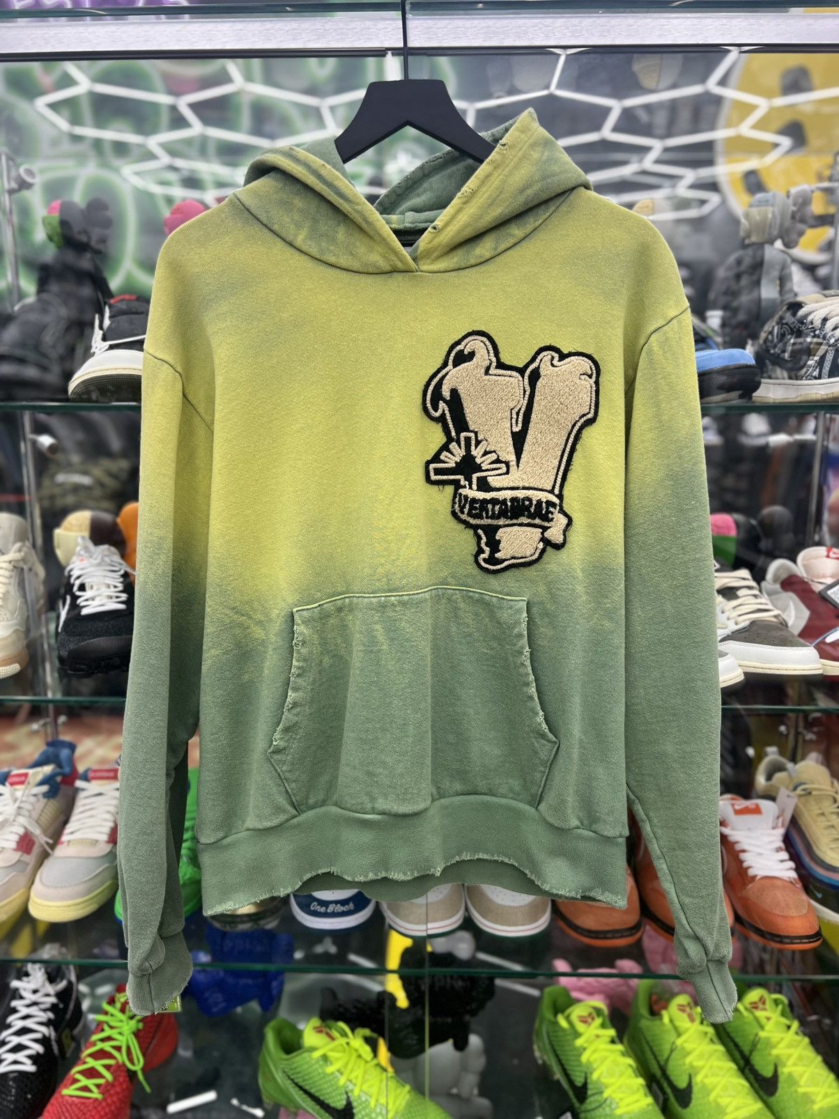 Vertabrae Vertebrae green moss request exclusive hoodie - size medium Size US M / EU 48-50 / 2 - 1 Thumbnail