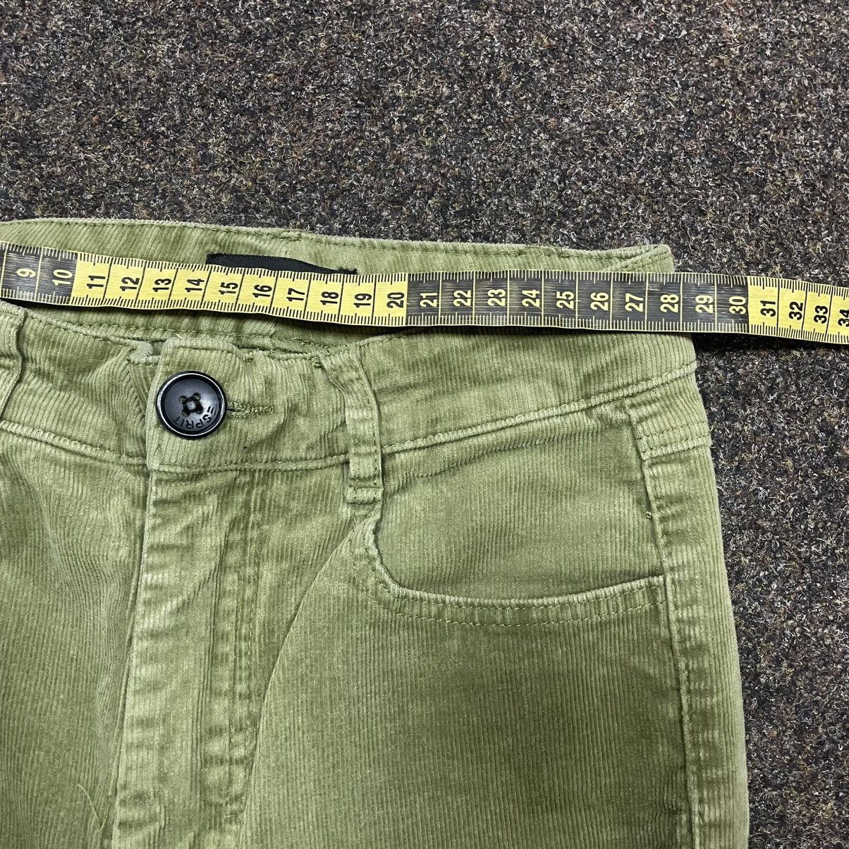 Vintage Vintage Y2K Lime Green Flare Jeans 90s Streetwear Oversized Size 28" / US 6 / IT 42 - 6 Thumbnail