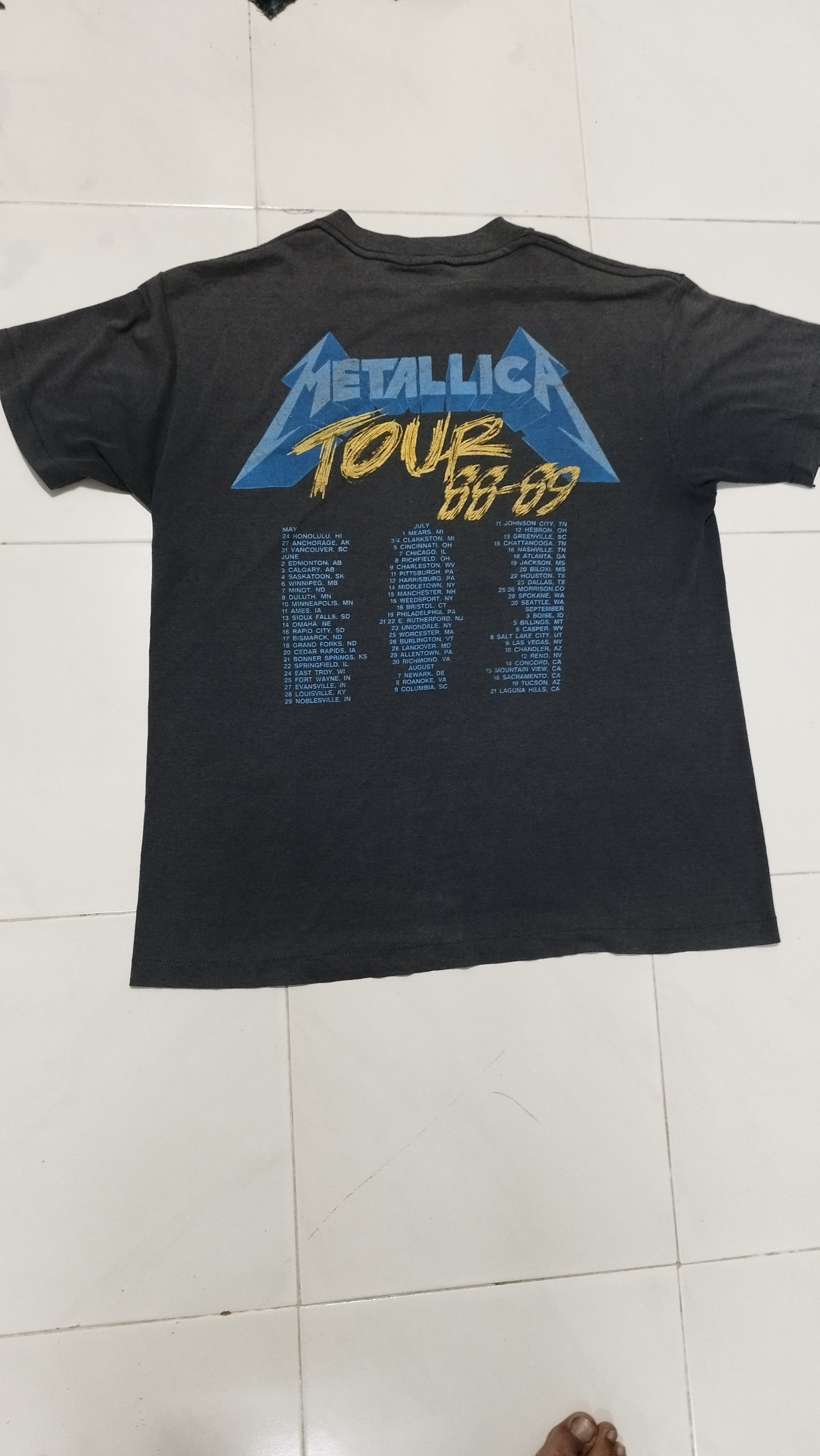 Band Tees × Metallica Metallica pushead Size US M / EU 48-50 / 2 - 6 Thumbnail