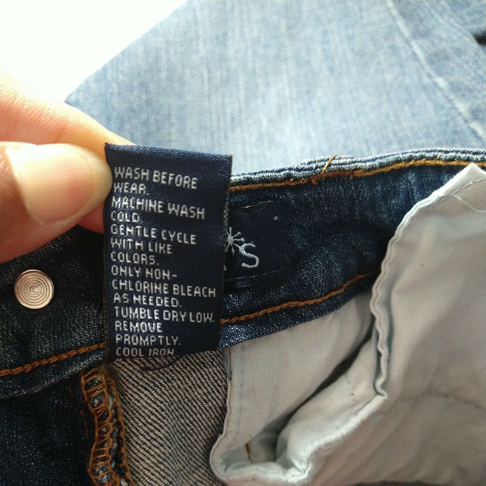 Other Delias Jayden Denim Skinny Jeans Women Size 00 Zipper Ankle Size 24" / US 00 / IT 34 - 7 Thumbnail