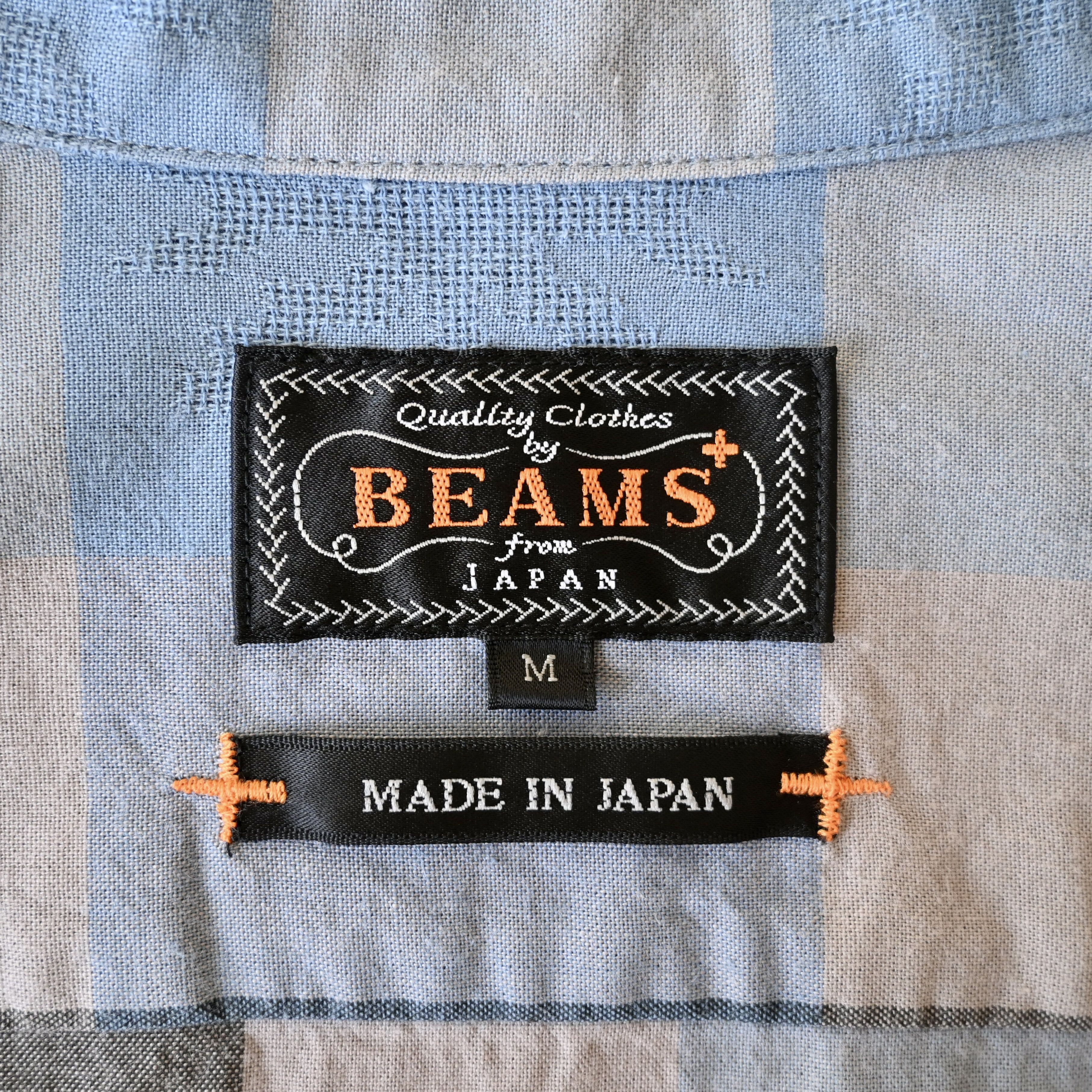 Beams Plus BEAMS Plus openwork block plaid square shirt made in Japan Size US M / EU 48-50 / 2 - 14 Thumbnail
