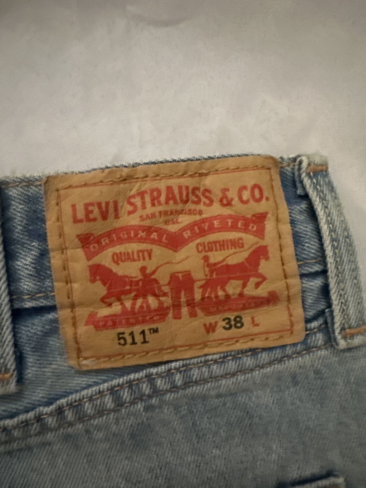 Levi's Vintage Clothing Brand new Levi’s 511 slim shorts Size US 38 / EU 54 - 4 Thumbnail