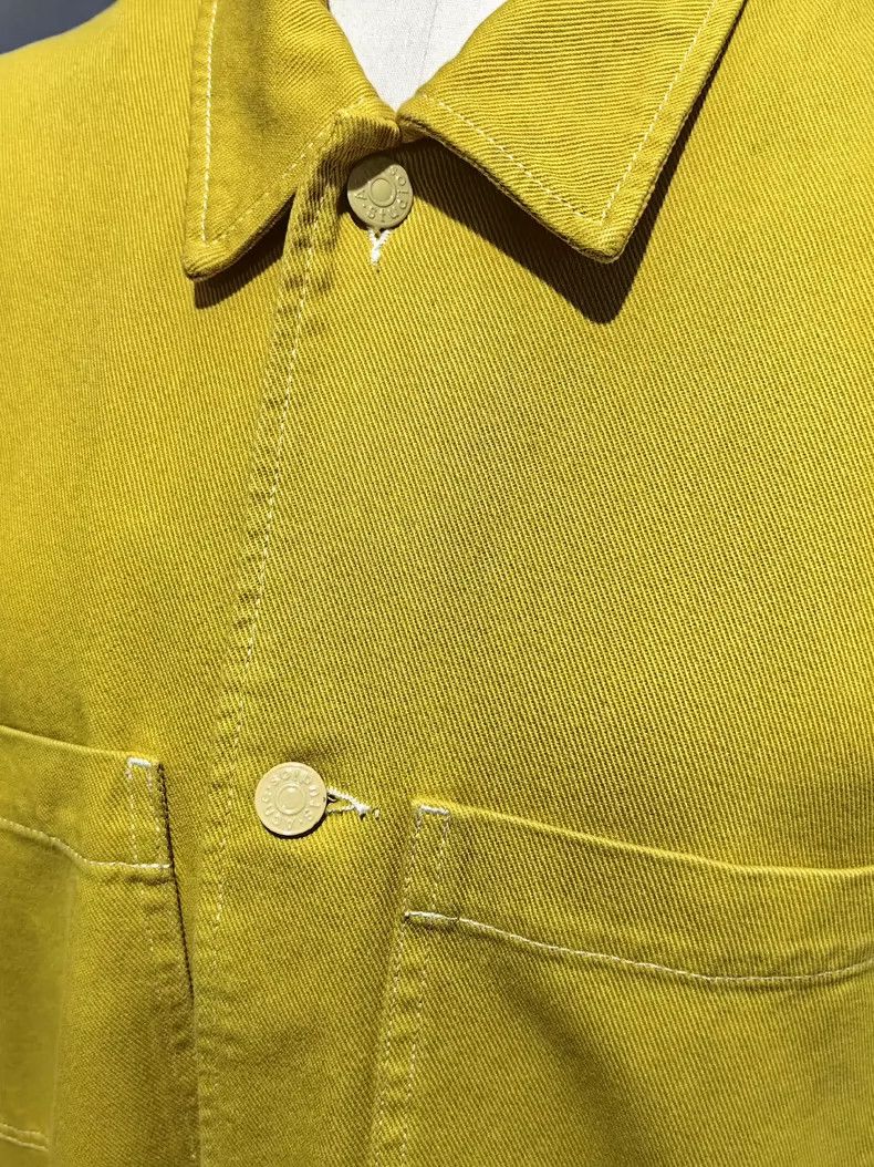 Acne Studios Acne studios Mustard yellow denim jacket 2502-Nextarrow Size US S / EU 44-46 / 1 - 4 Thumbnail