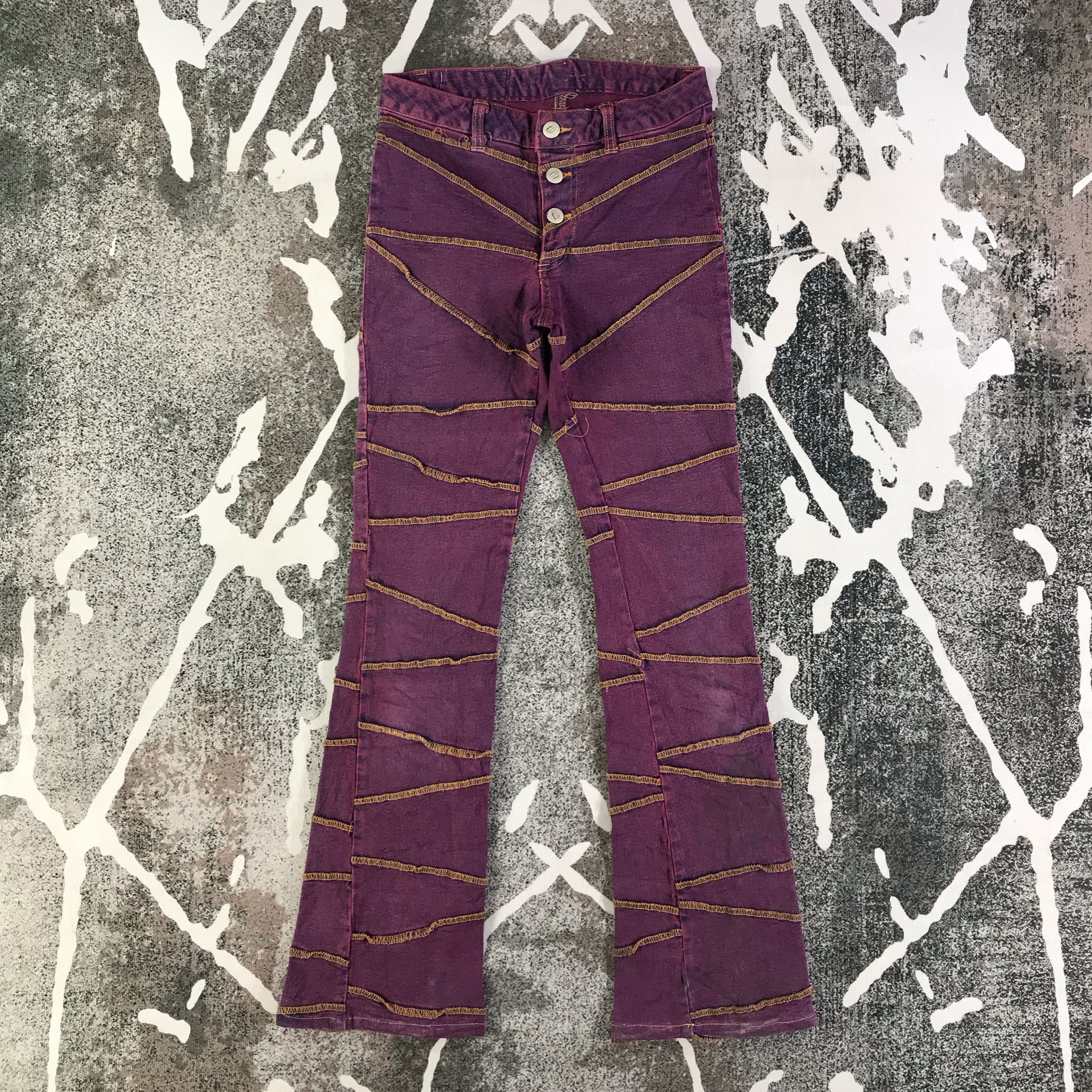 Japanese Brand Vintage Japanese Brand Hagi Flared Jeans KJ2043 Size 26" / US 2 / IT 38 - 1 Thumbnail
