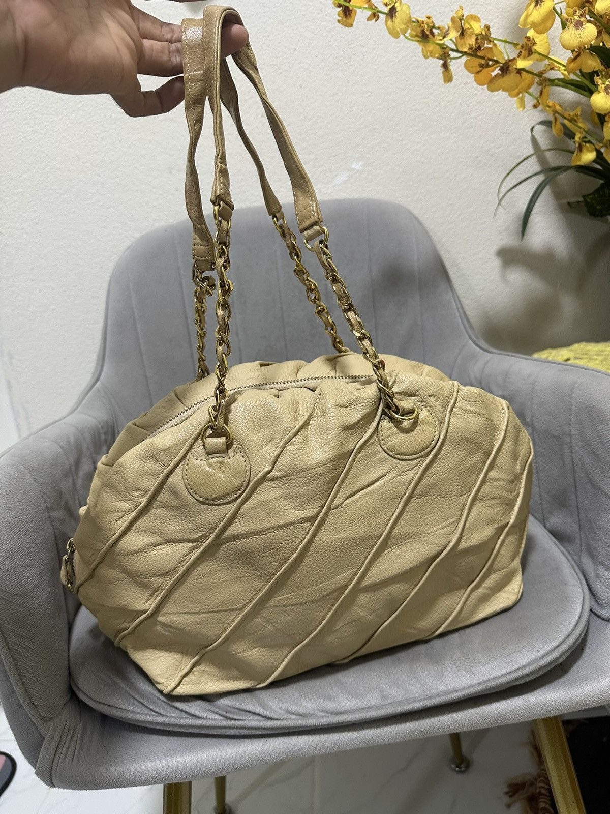 Tsumori Chisato Tsumori chisato ( by issey miyake) leather handle bag Size ONE SIZE - 1 Thumbnail