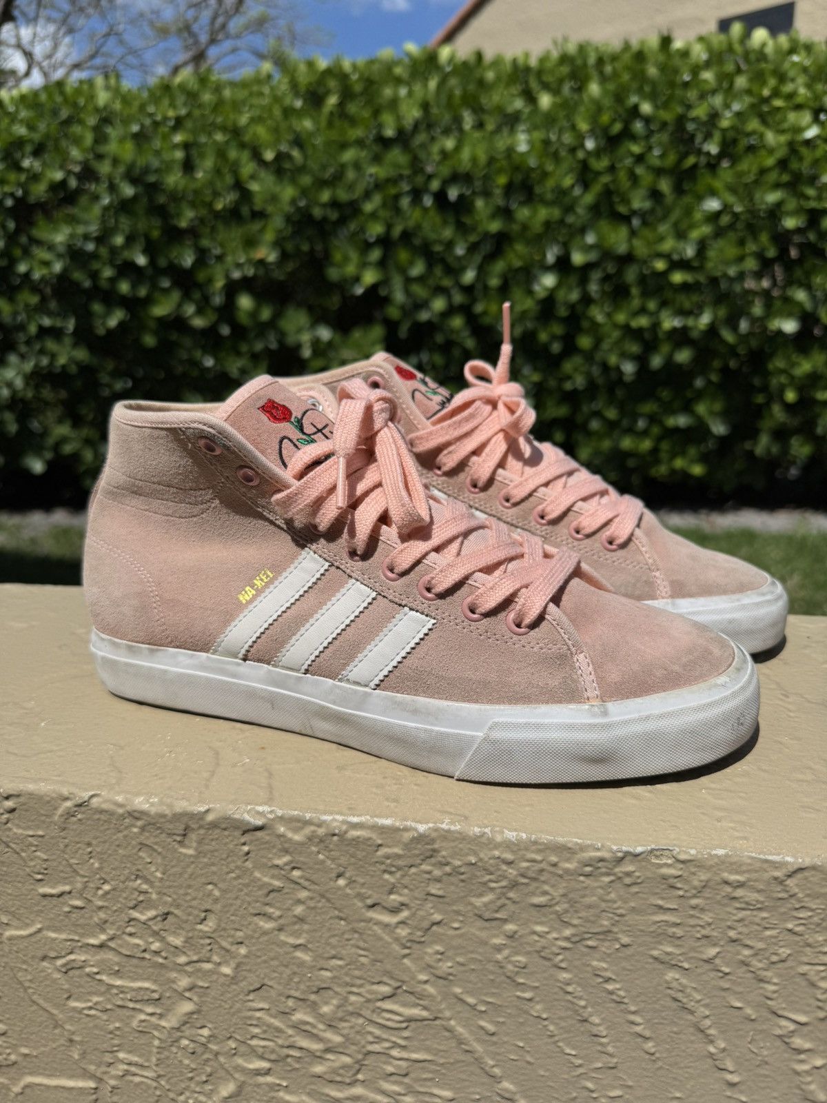 Adidas Adidas x NaKel Smith Peach Sneakers Sz 9 Size US 9 / EU 42 - 1 Thumbnail