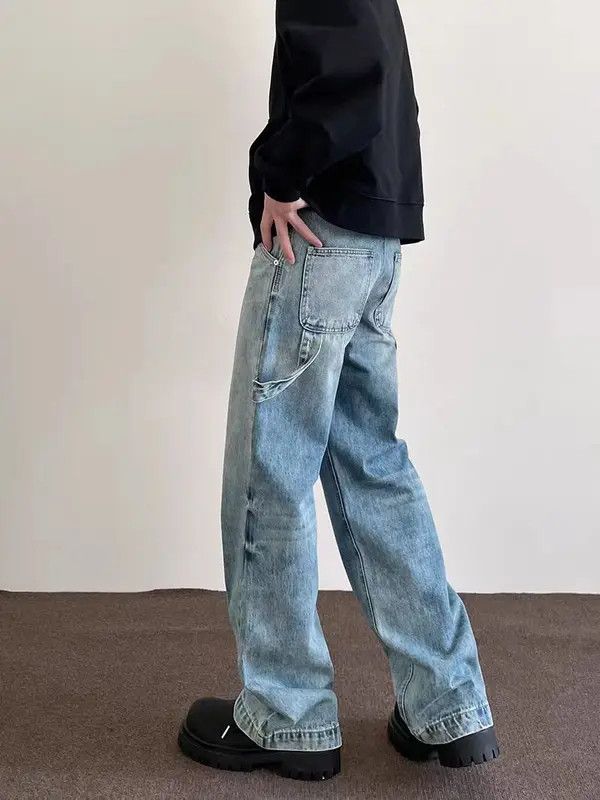 VIBE High street multi-pocket cut bootcut work jeans Size US 32 / EU 48 - 8 Thumbnail