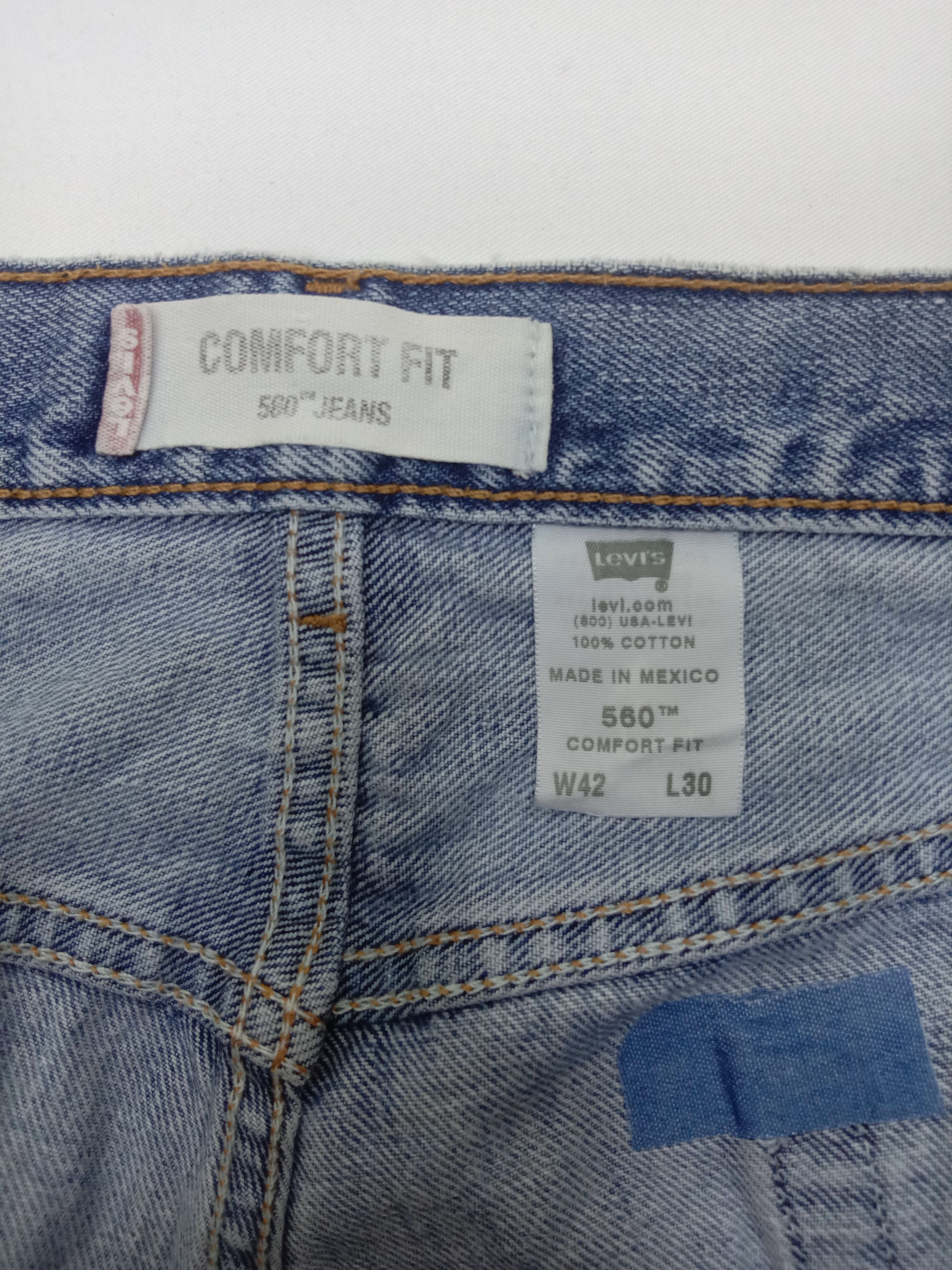 Levi's Vintage Levi's 560 Jeans Comfort Fit Denim Size US 41 - 11 Thumbnail