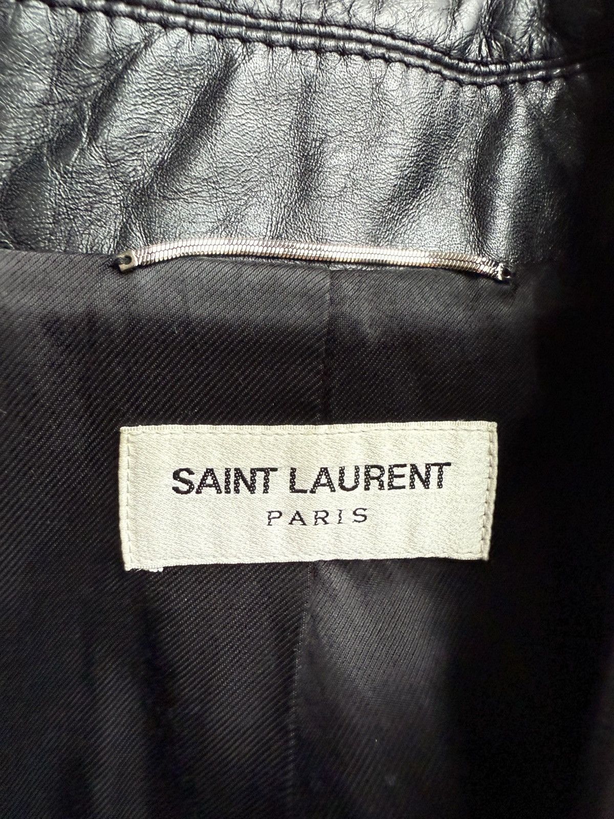 Saint Laurent Paris Saint Laurent Lenny Kravitz leather jacket iconic grail 50 Size US M / EU 48-50 / 2 - 7 Thumbnail