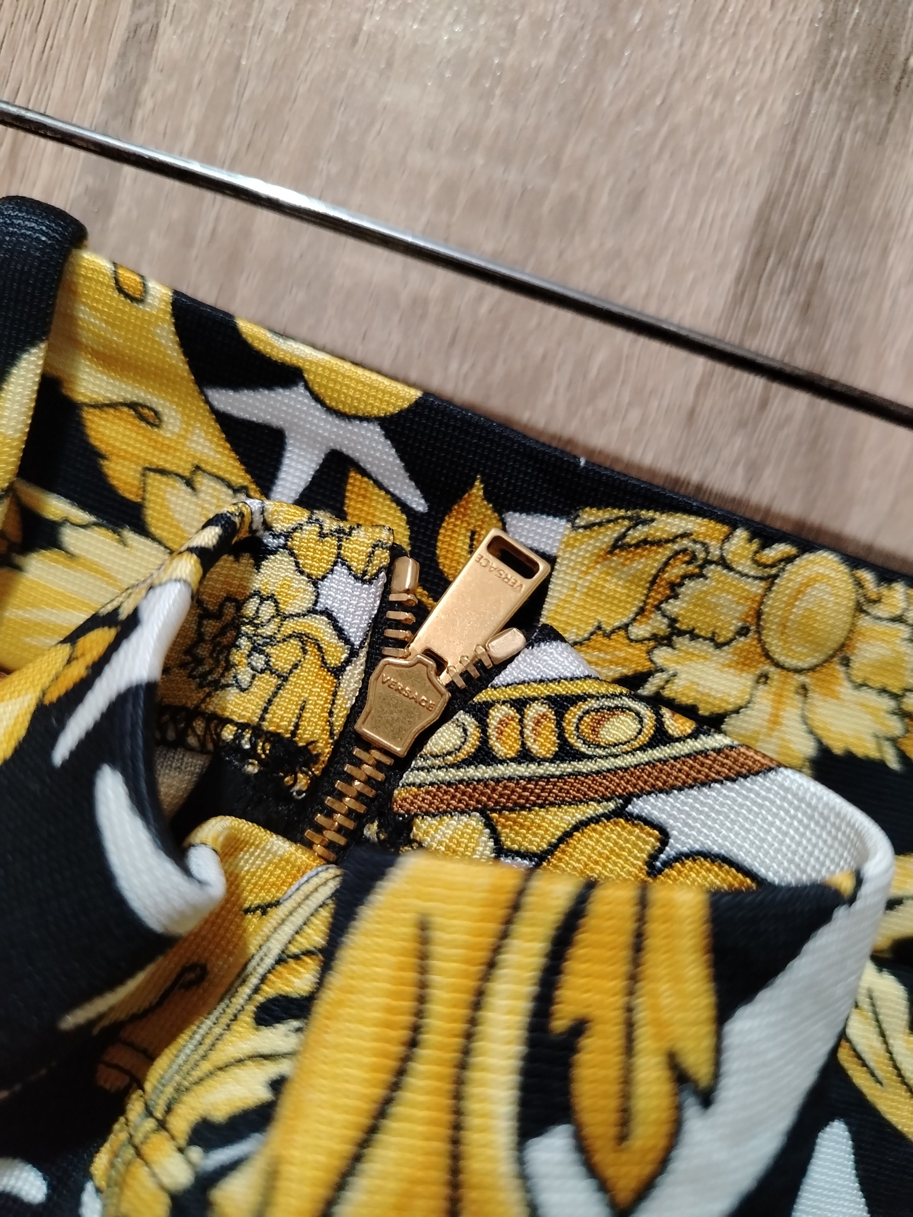 Versace VERSACE printed legging ankle zip Size 29" - 11 Thumbnail
