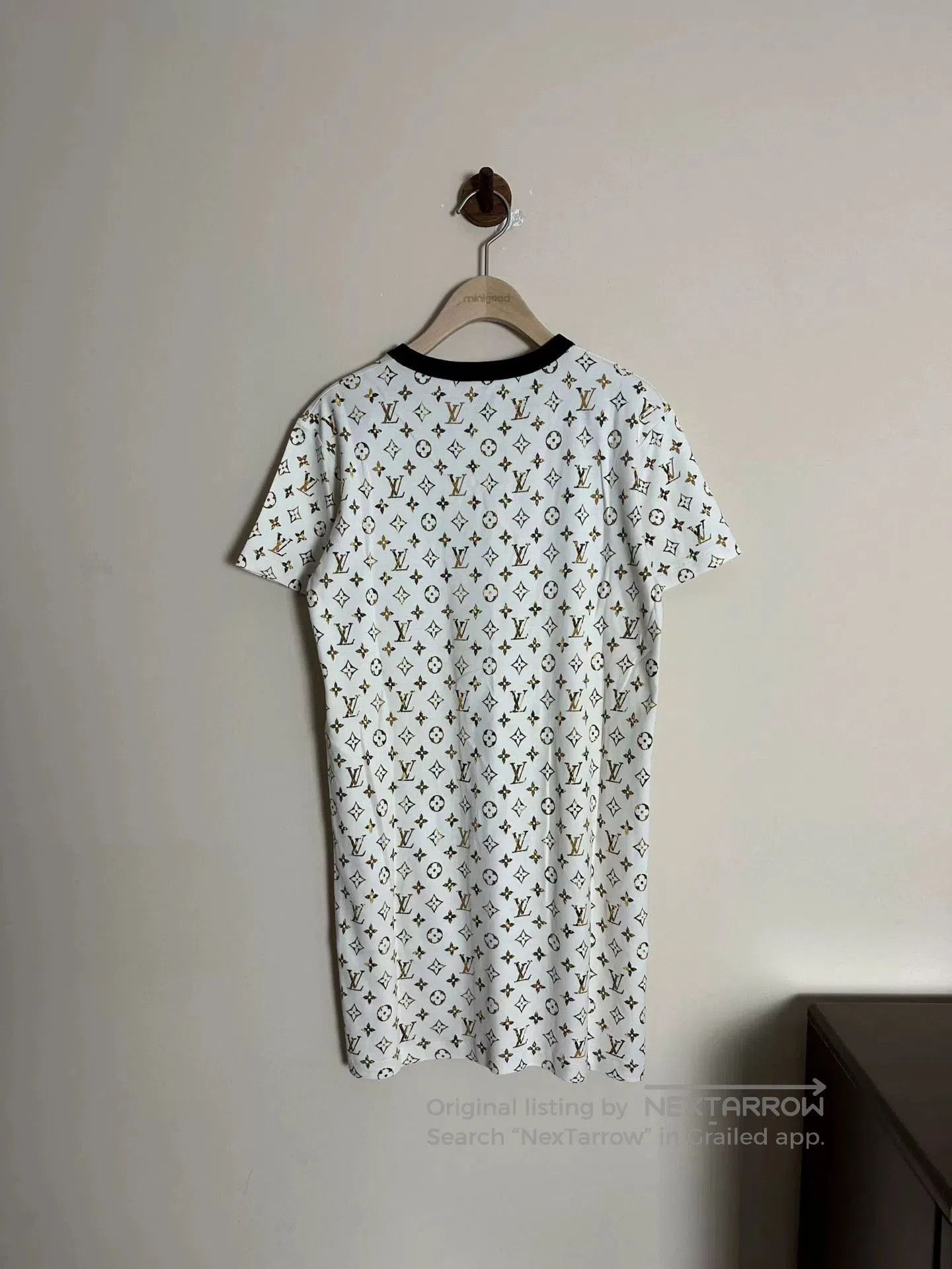 Louis Vuitton LV Monogram Allover Logo Dress. Size XS / US 0-2 / IT 36-38 - 2 Thumbnail
