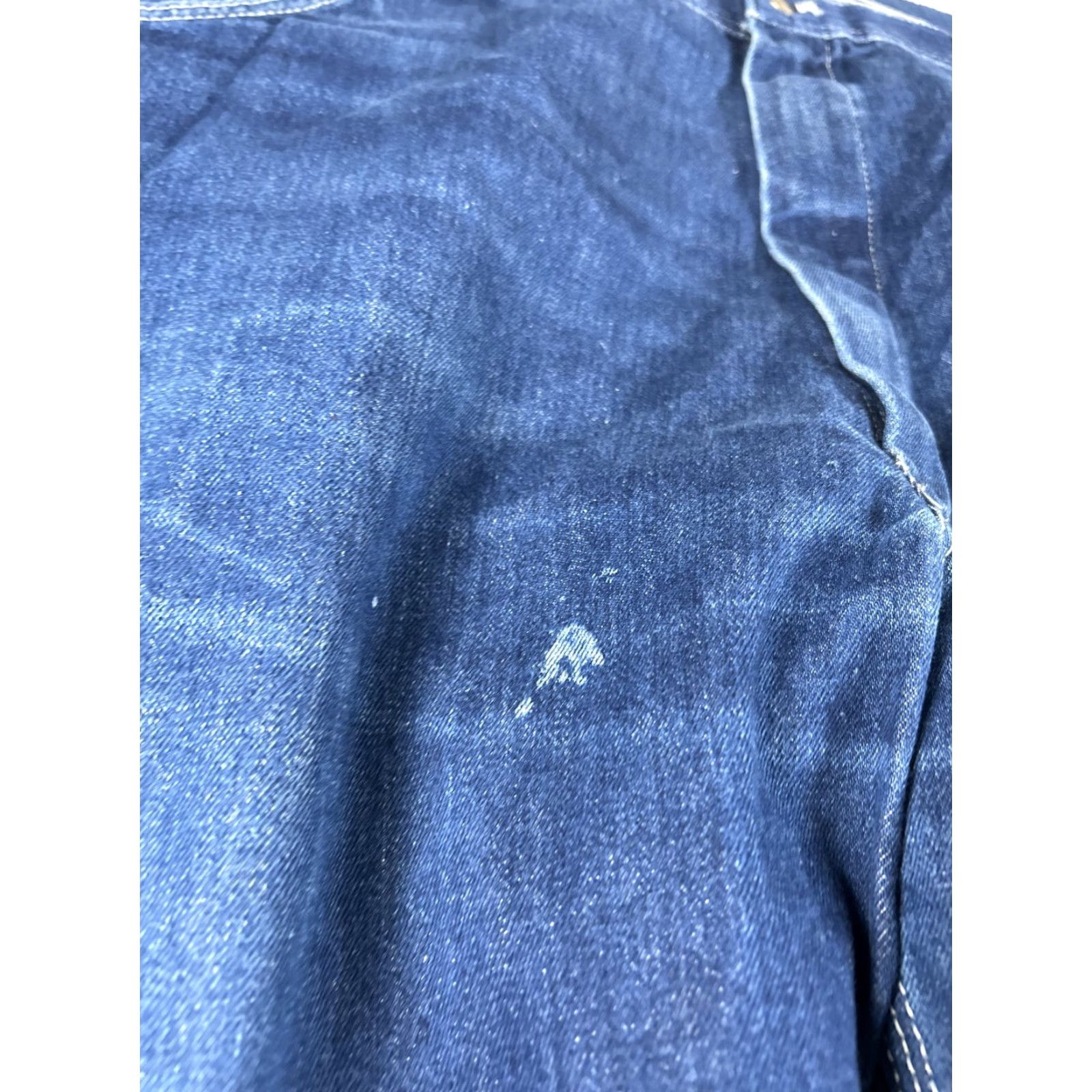 Vintage VINTAGE Key Jeans Mens 41x29 Denim Carpenter Workwear Utility Pockets Blue 60s Size US 41 - 7 Thumbnail