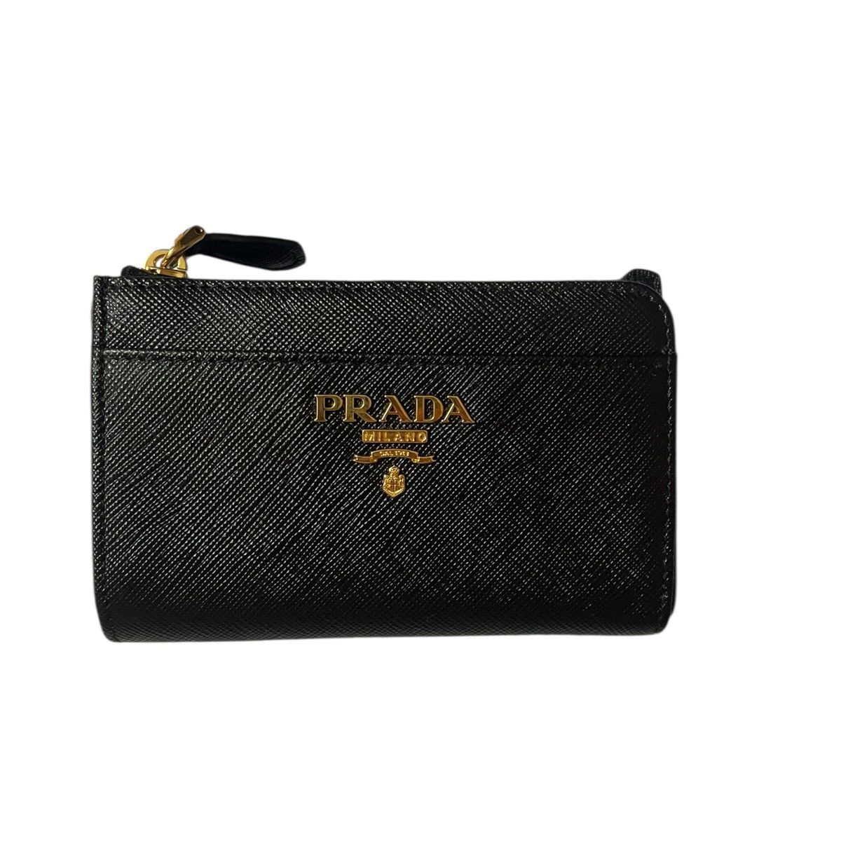 Prada Prada black Saffiano leather coin purse Size ONE SIZE - 1 Thumbnail