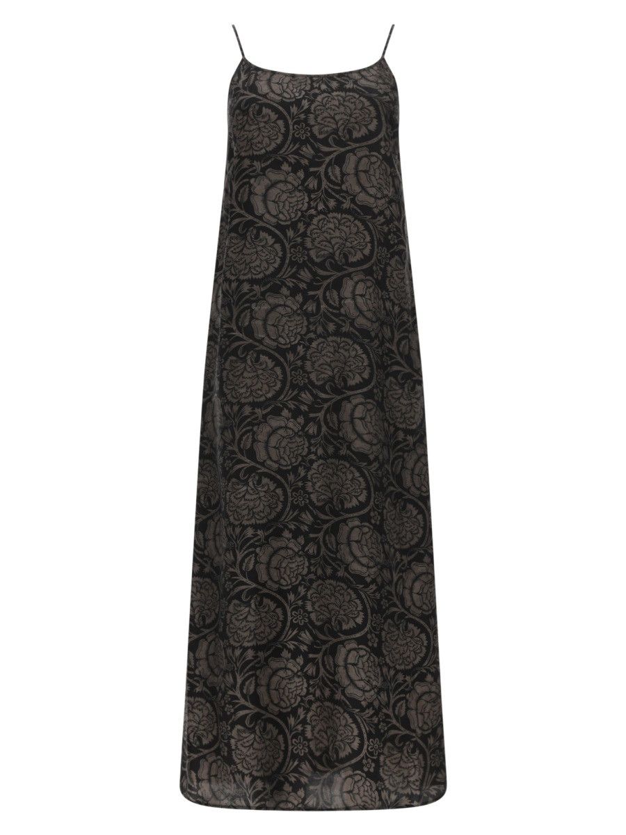 Uma Wang UMA WANG LONG DRESS "ANAYA" - BLACK Size M / US 6-8 / IT 42-44 - 1 Thumbnail