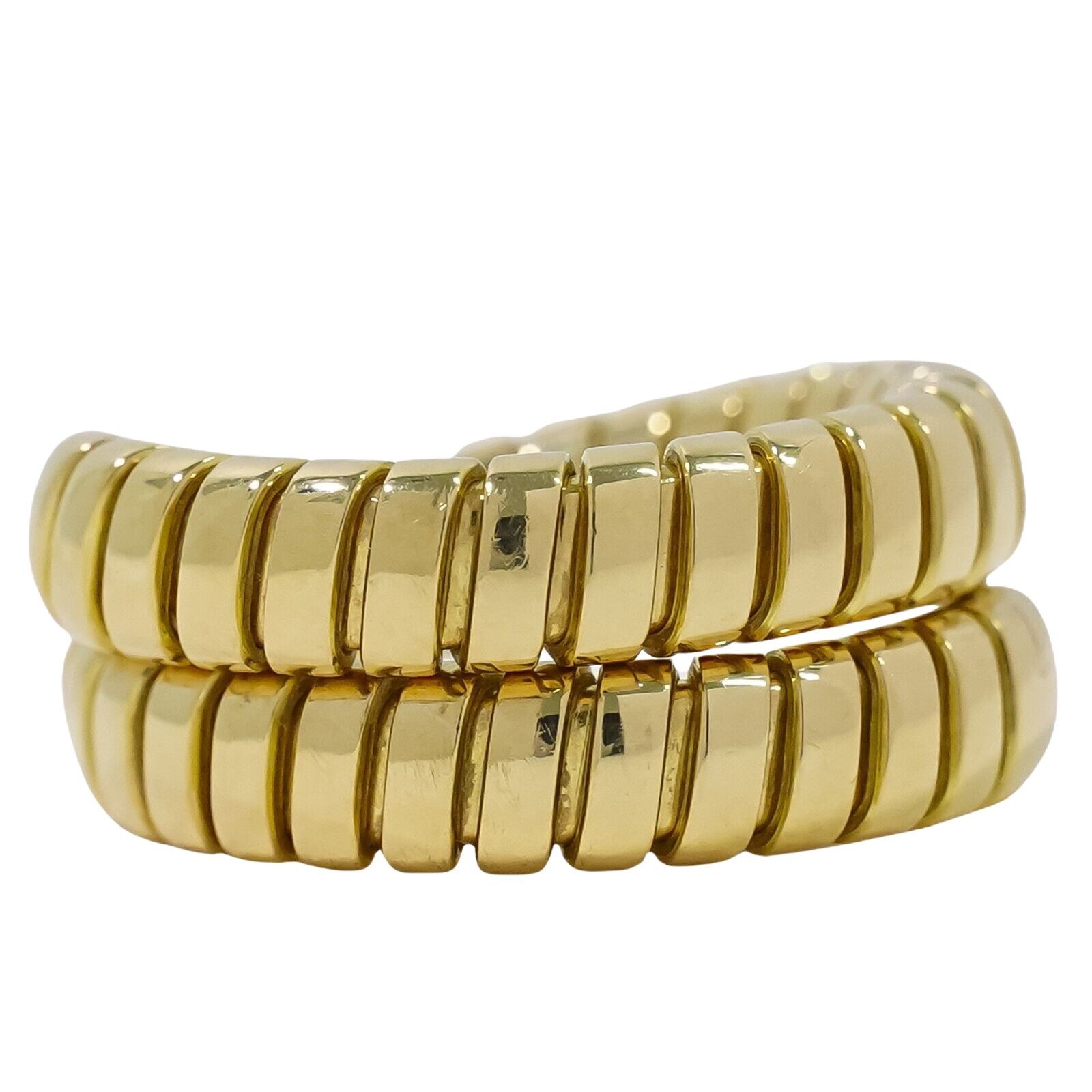 image of Bvlgari Bulgari Tubogas Ring in Gold, Women's