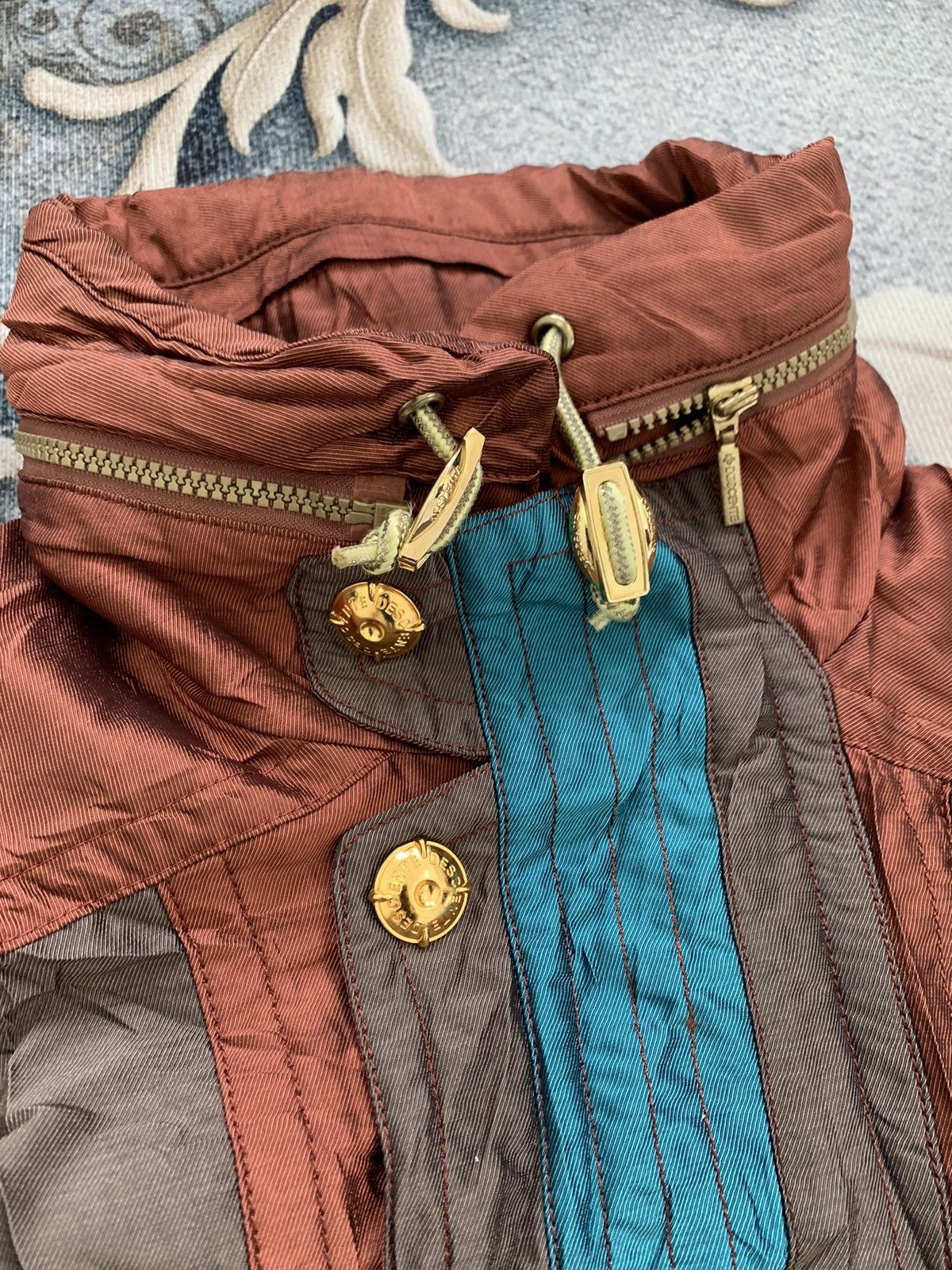Descente × Vintage Vtg Descente Switzerland Suisse Ski Team Multicolour Jacket Size US L / EU 52-54 / 3 - 6 Thumbnail