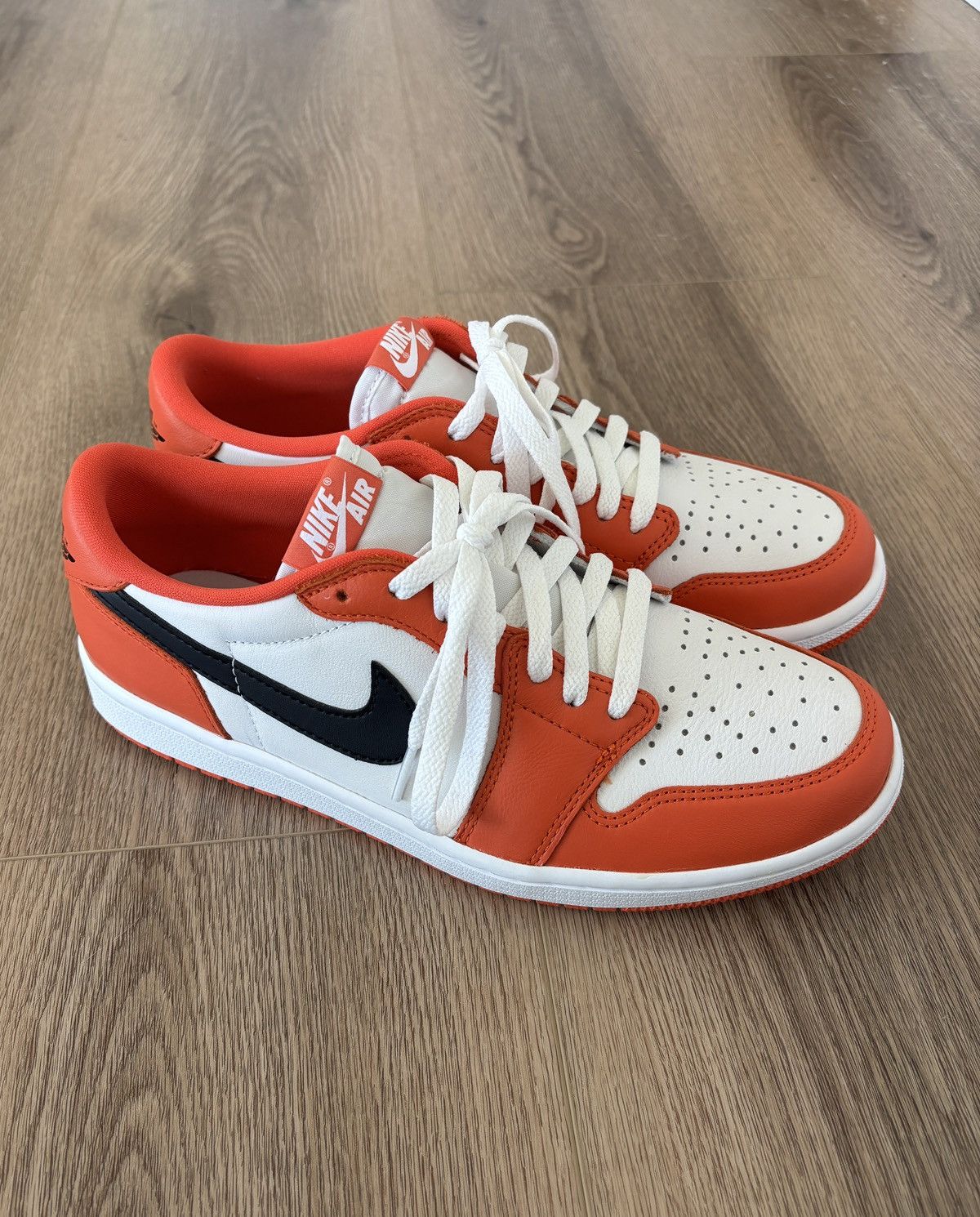 Jordan Brand × Nike Jordan 1 low OG Starfish Orange 2021 Size US 9 / EU 42 - 3 Thumbnail