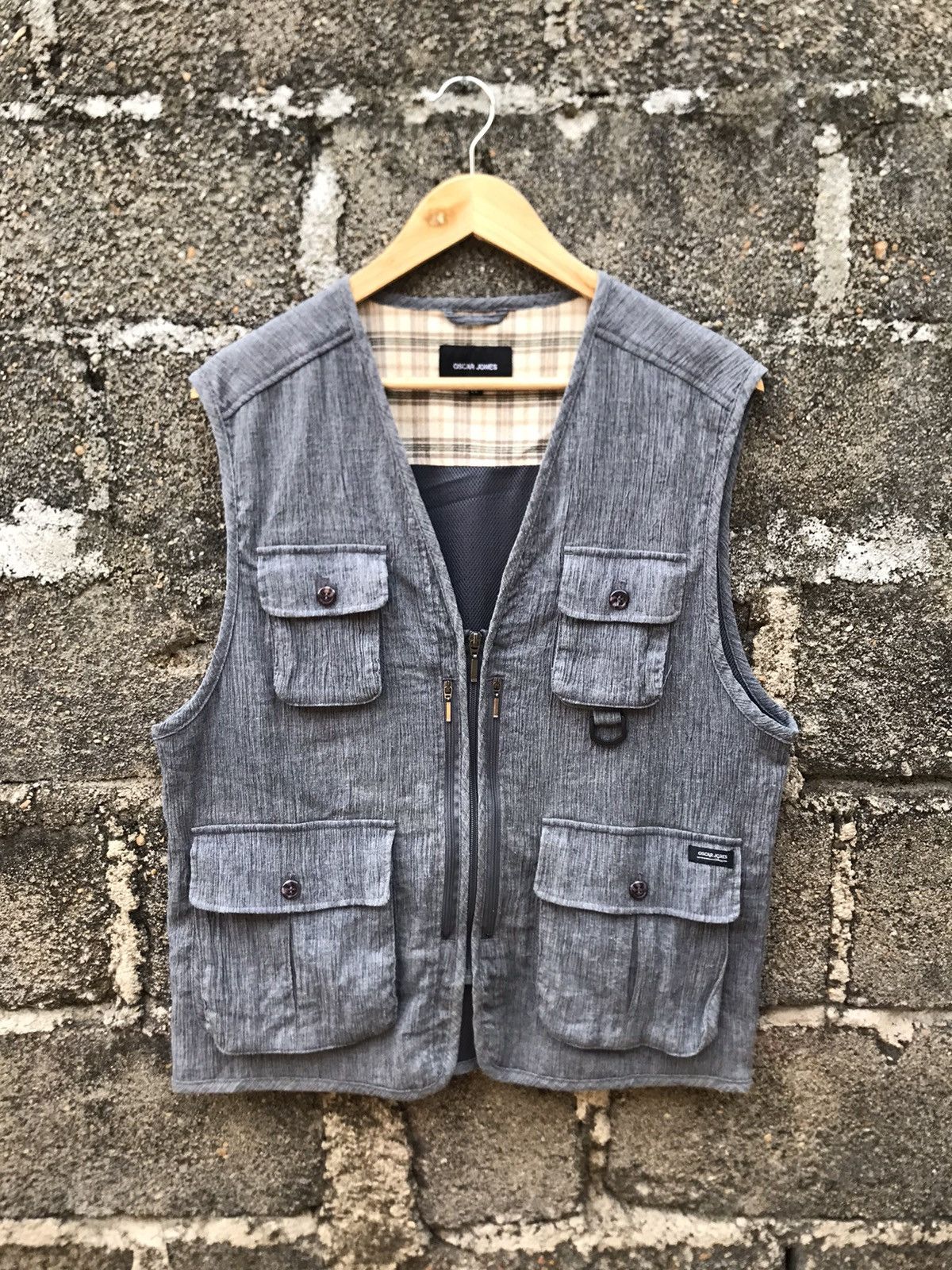 Other 🌟Oscar Jones Multipocket Zip Vest Size US L / EU 52-54 / 3 - 1 Thumbnail