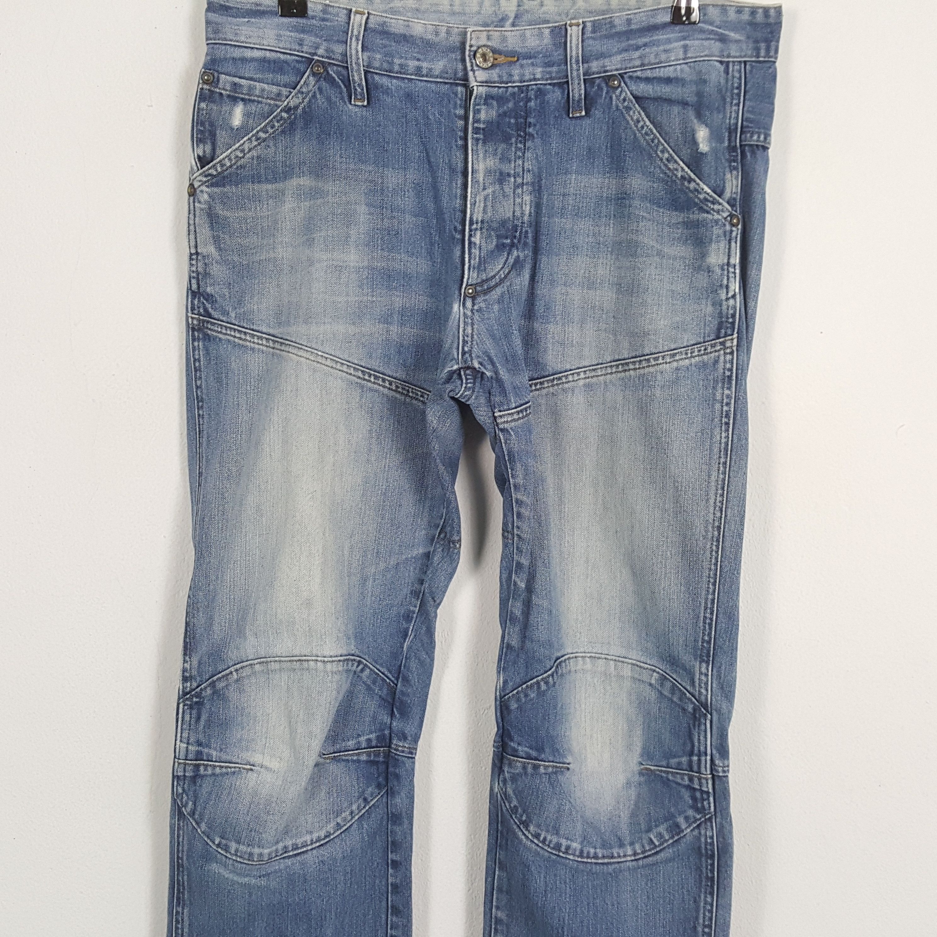 G-Star × Vintage G-STAR RAW Nice Design Riders Style Jeans Size US 34 / EU 50 - 2 Thumbnail
