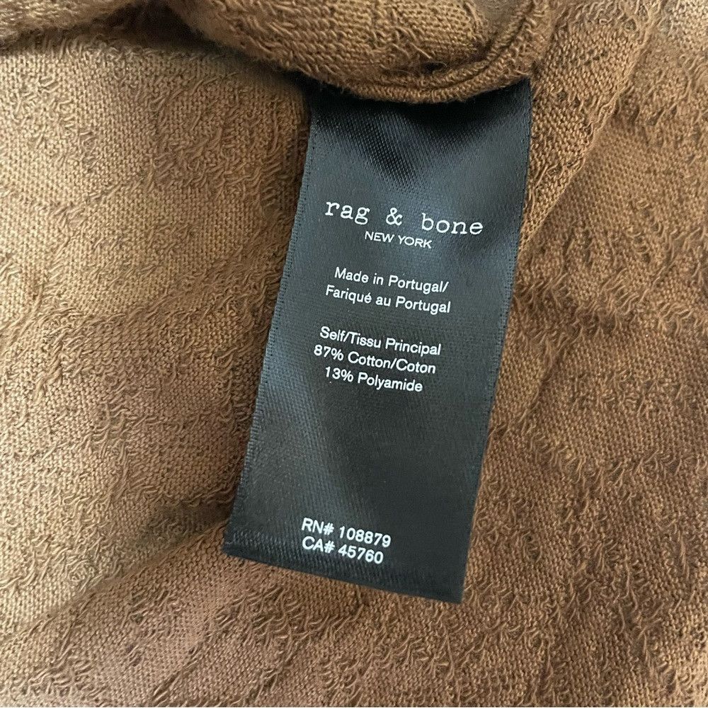 Rag & Bone NWT New $175 Rag & Bone Gemma Jacquard Long Sleeve Brown To Size XXS / US 00 / IT 34 - 8 Thumbnail