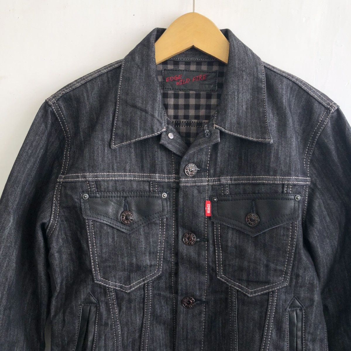 Edwin × If Six Was Nine 🔥LIKE NEW🔥 EDWIN EDGE WILD FIRE DENIM JACKET Size US M / EU 48-50 / 2 - 3 Thumbnail