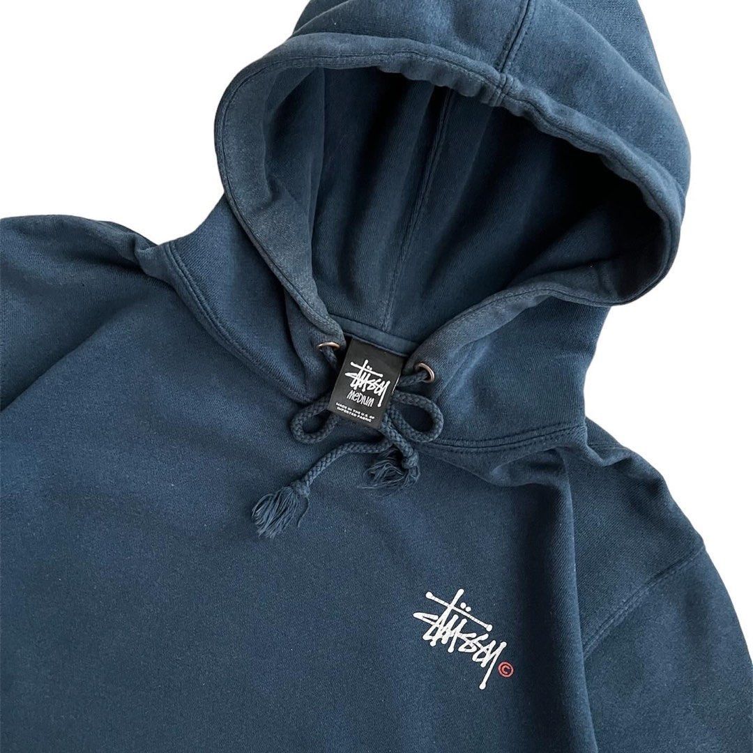 Stussy × Vintage Vintage Stussy Signature Pullover Hoodies Size US M / EU 48-50 / 2 - 6 Thumbnail